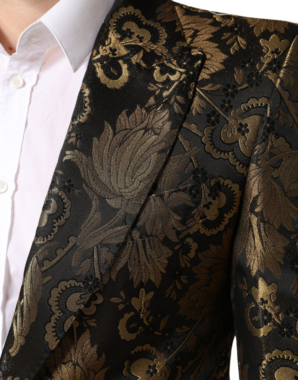 Dolce & Gabbana Gold Blazer for Men additional view