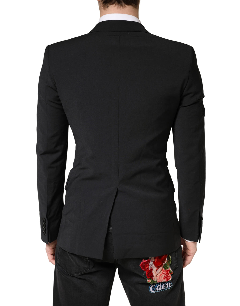 Dolce & Gabbana Black Blazer for Men detail view