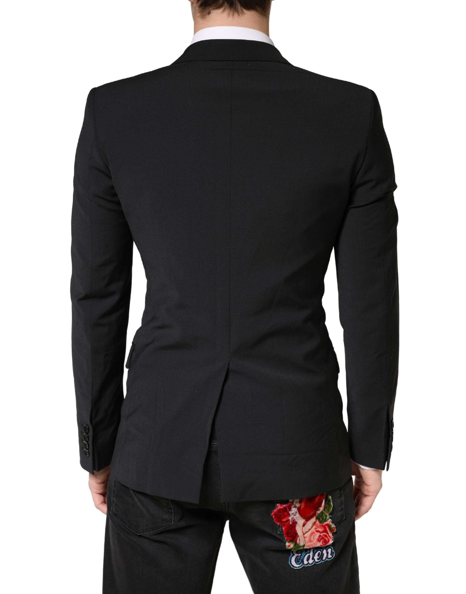Dolce & Gabbana Black Blazer for Men detail view