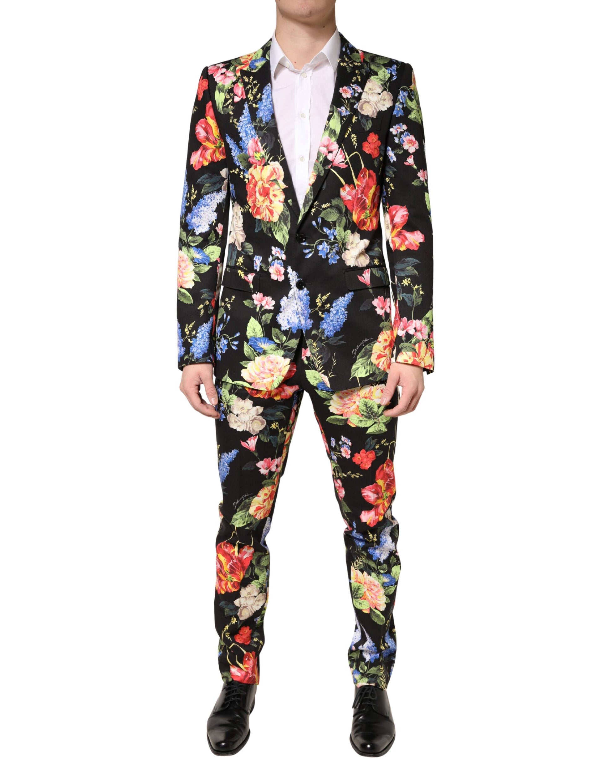 Dolce & Gabbana Black Two Piece Suits for Men alternate view
