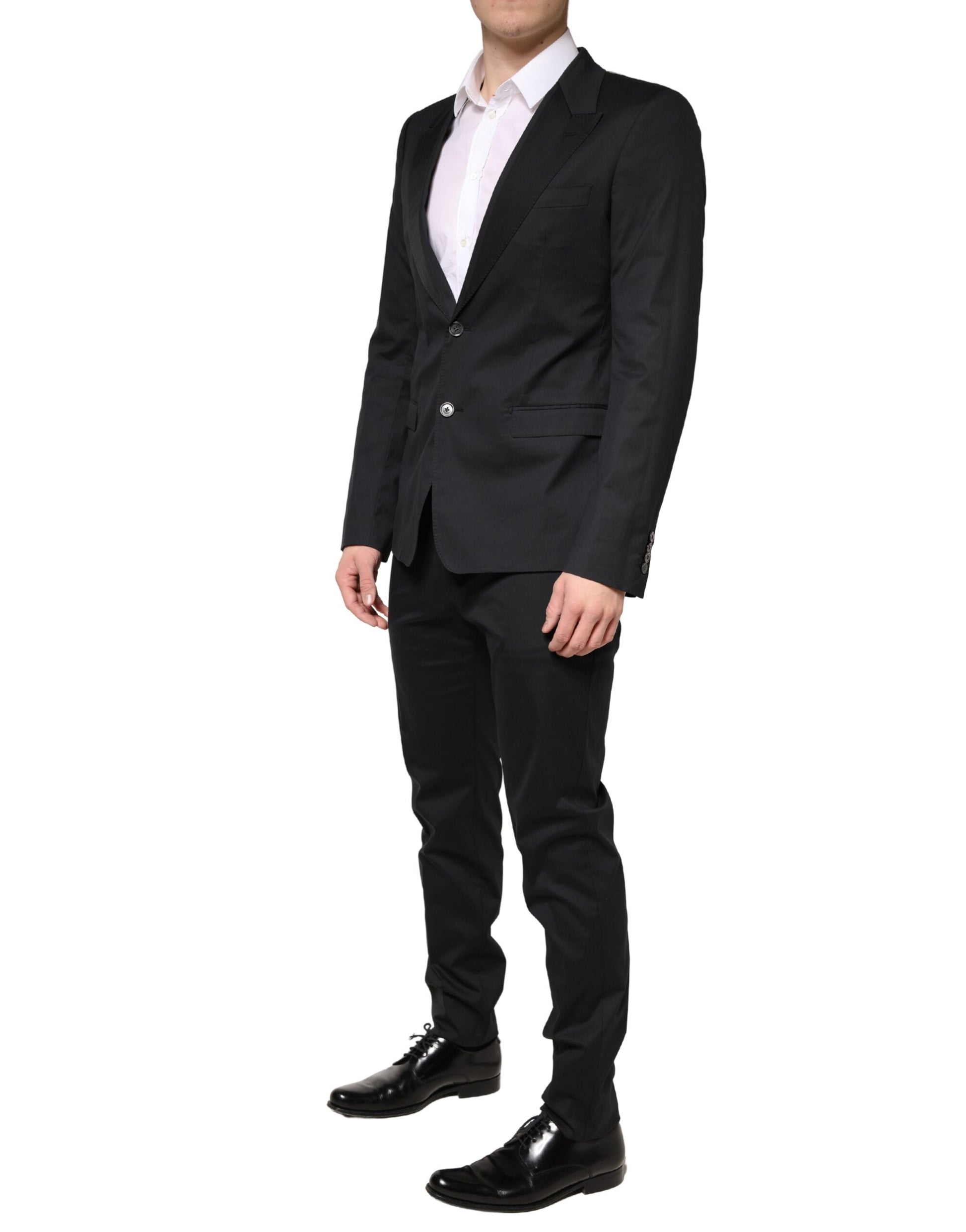 Dolce & Gabbana Black Two Piece Suits for Men detail view