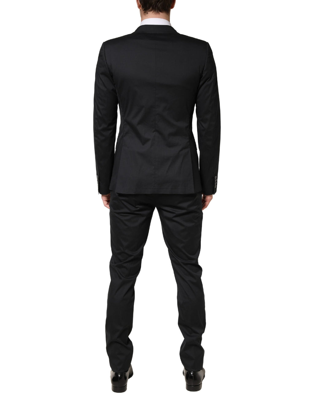 Dolce & Gabbana Black Two Piece Suits for Men side view