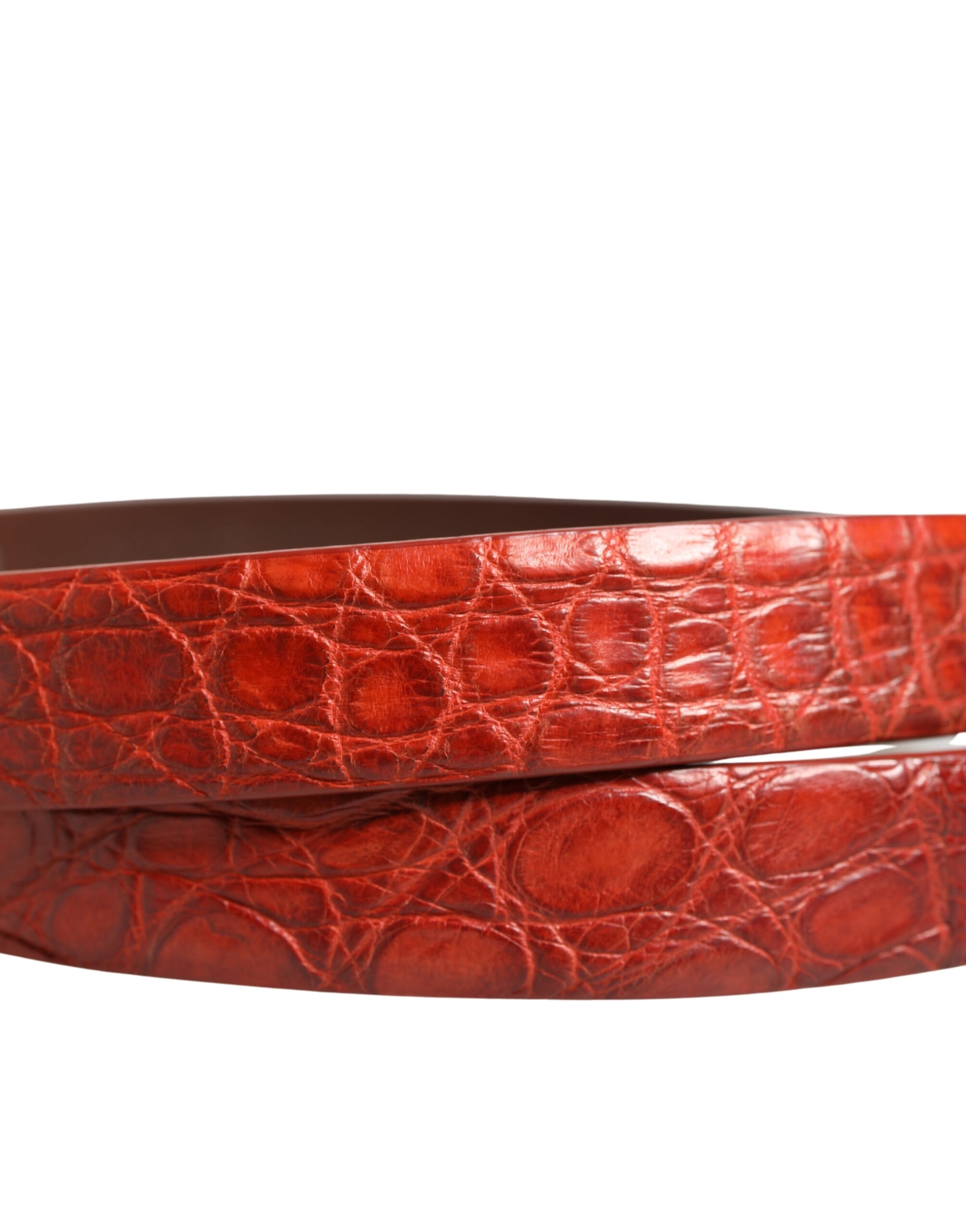 Dolce & Gabbana Red Belt for Men side view