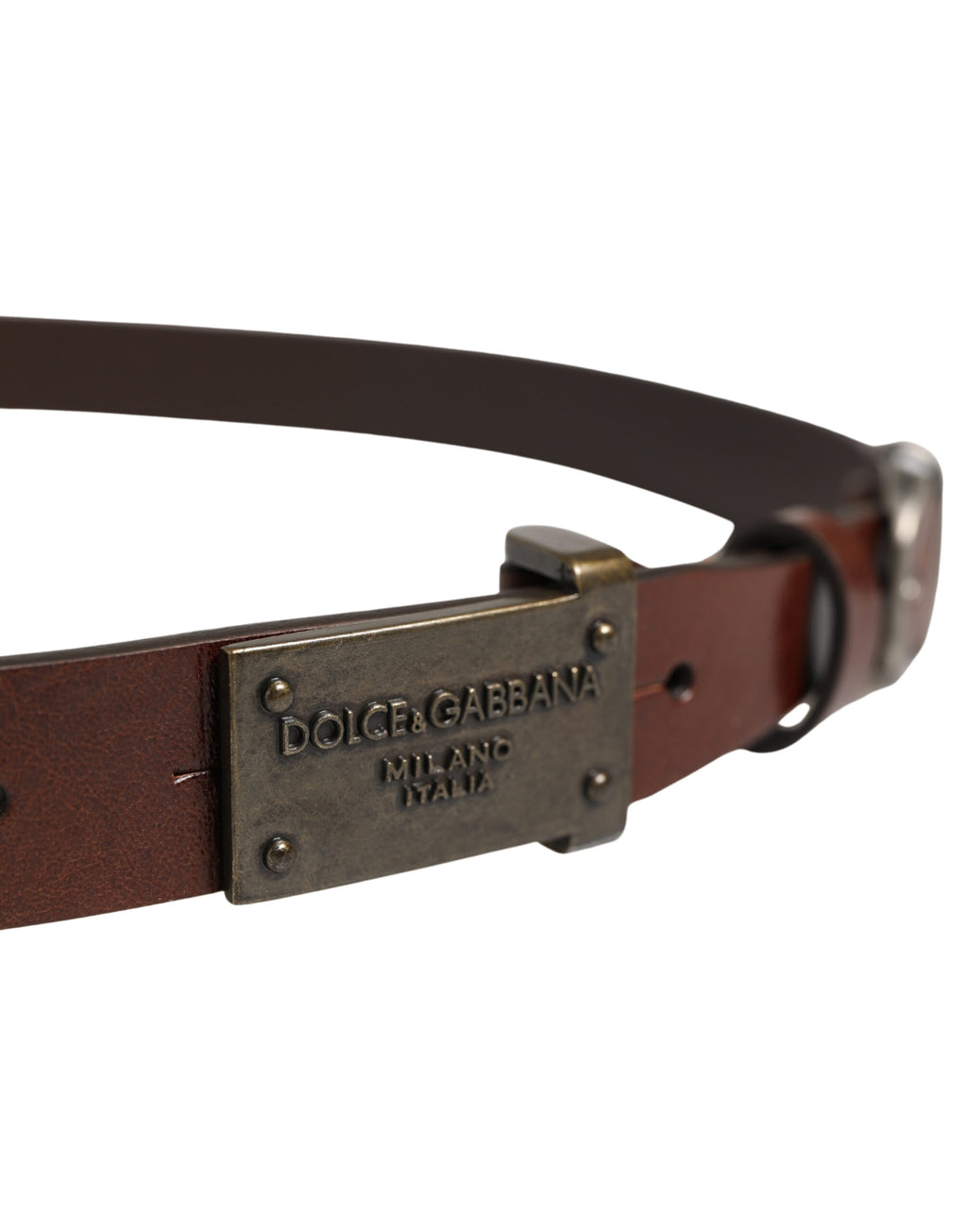 Dolce & Gabbana Brown Belt for Men detail view