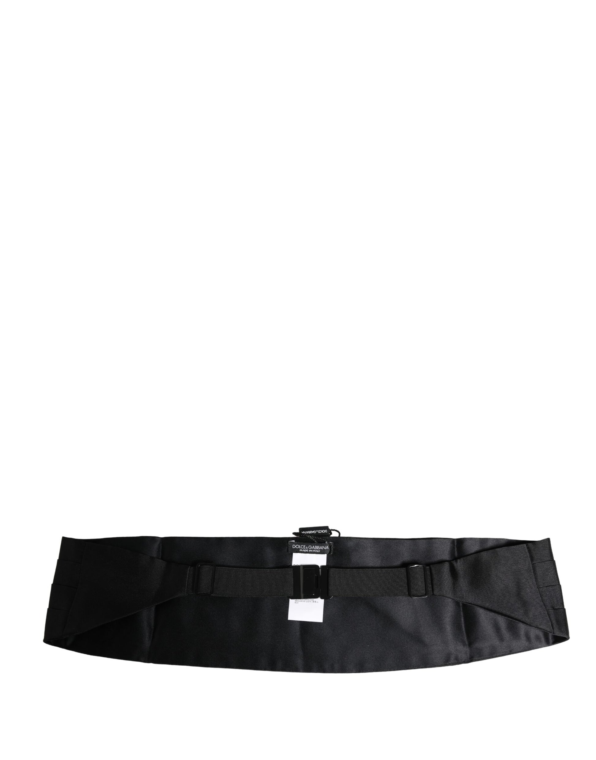 Dolce & Gabbana Black Cummerbund for Men side view