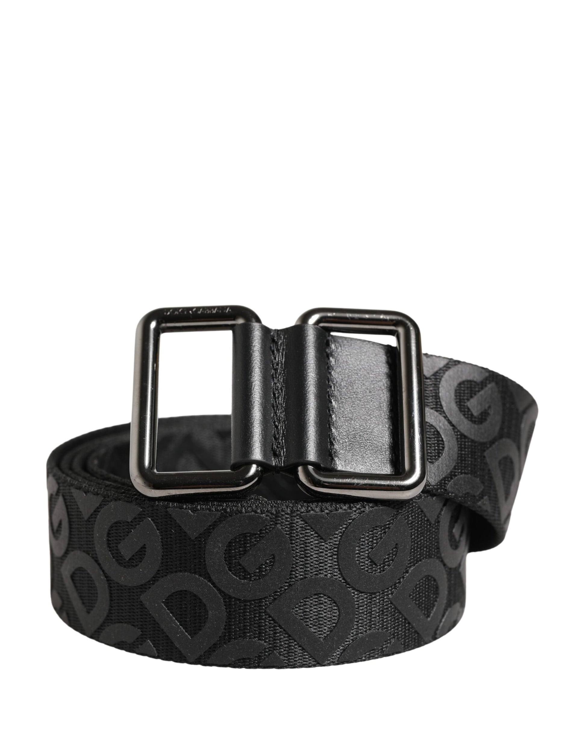 Dolce & Gabbana Black High Waist Belts for Men