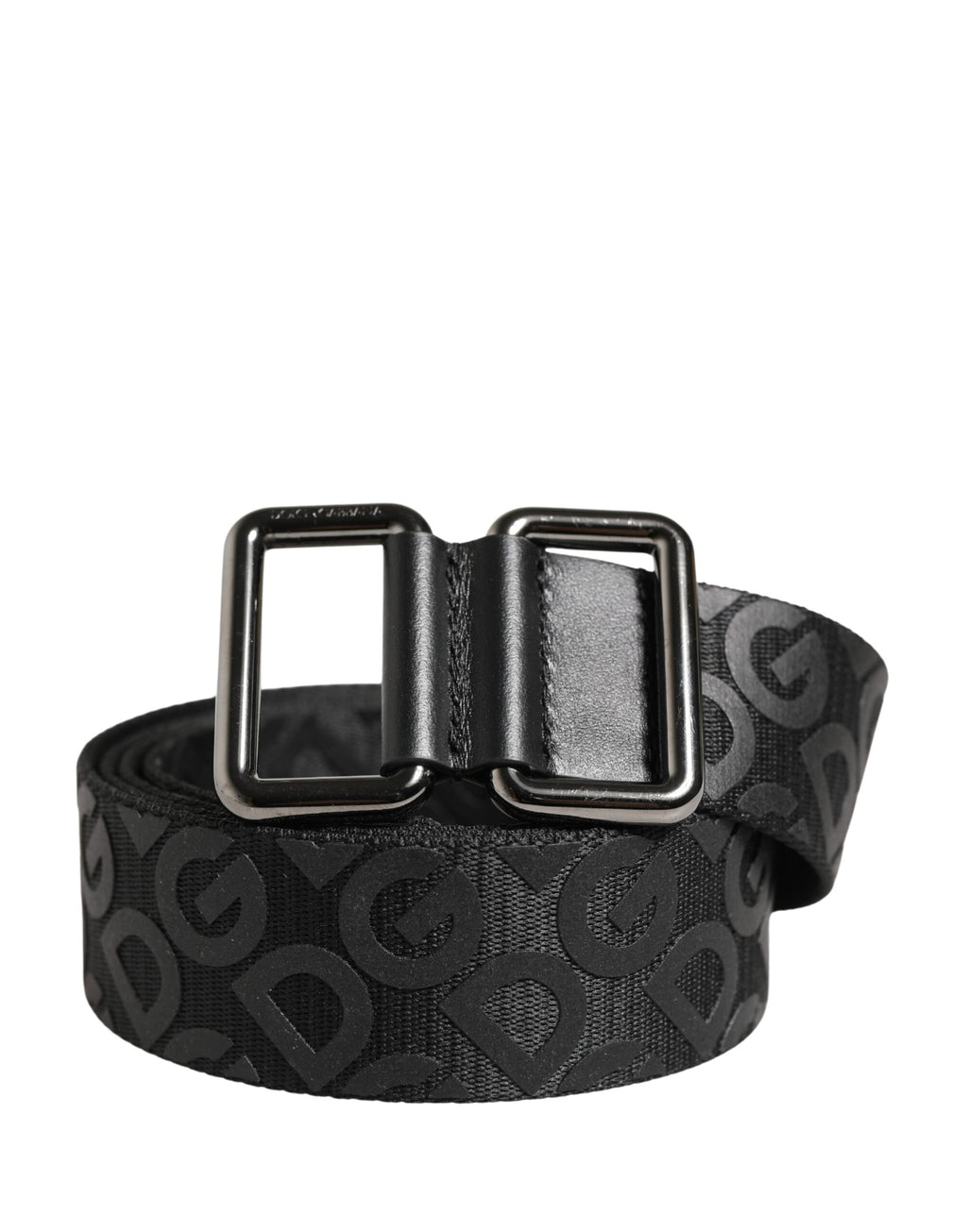 Dolce & Gabbana Black High Waist Belts for Men