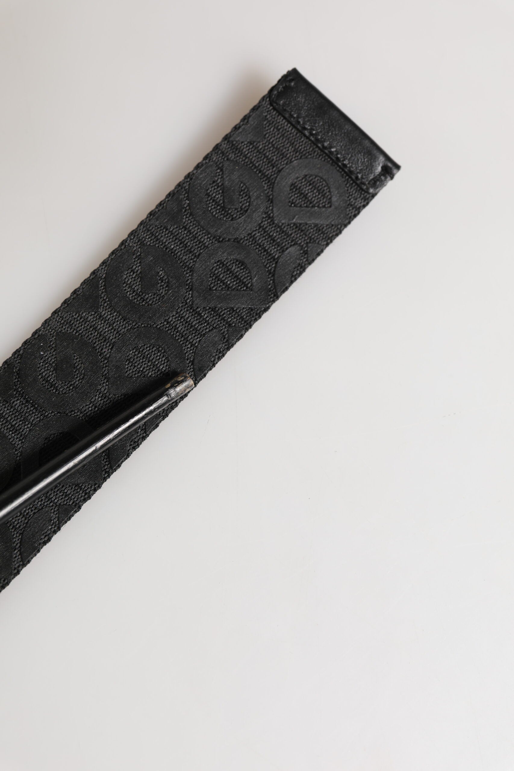 Dolce & Gabbana Black High Waist Belts for Men additional view