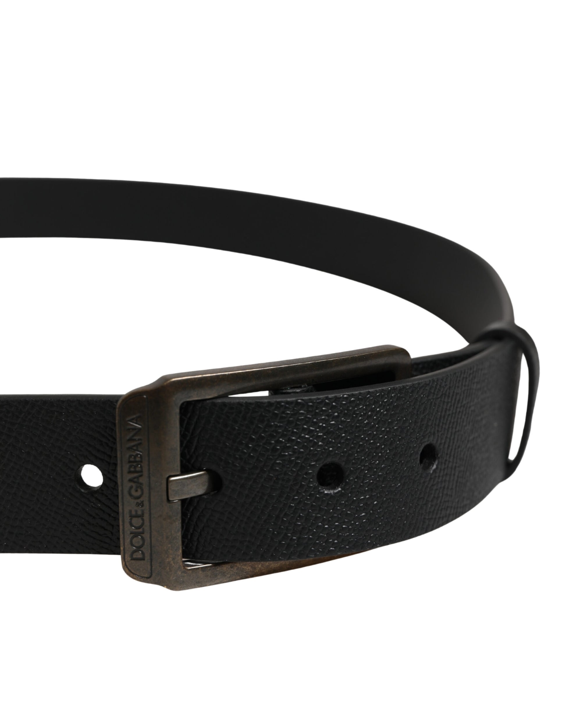 Dolce & Gabbana Black Belt for Men side view