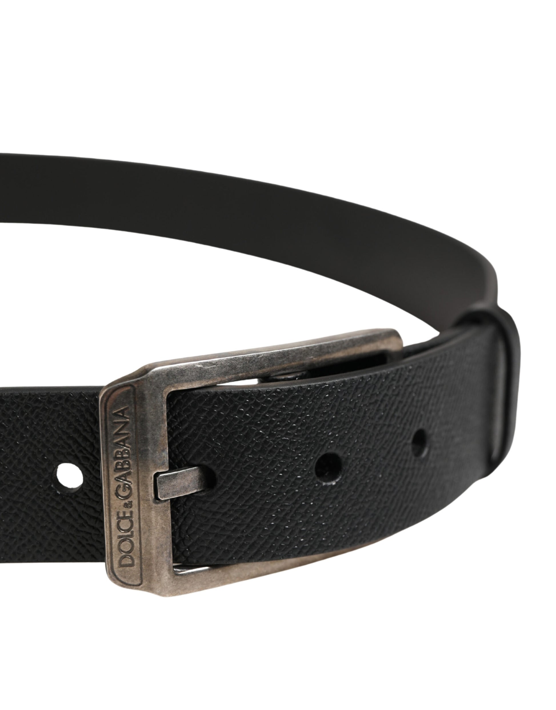 Dolce & Gabbana Black Belt for Men side view