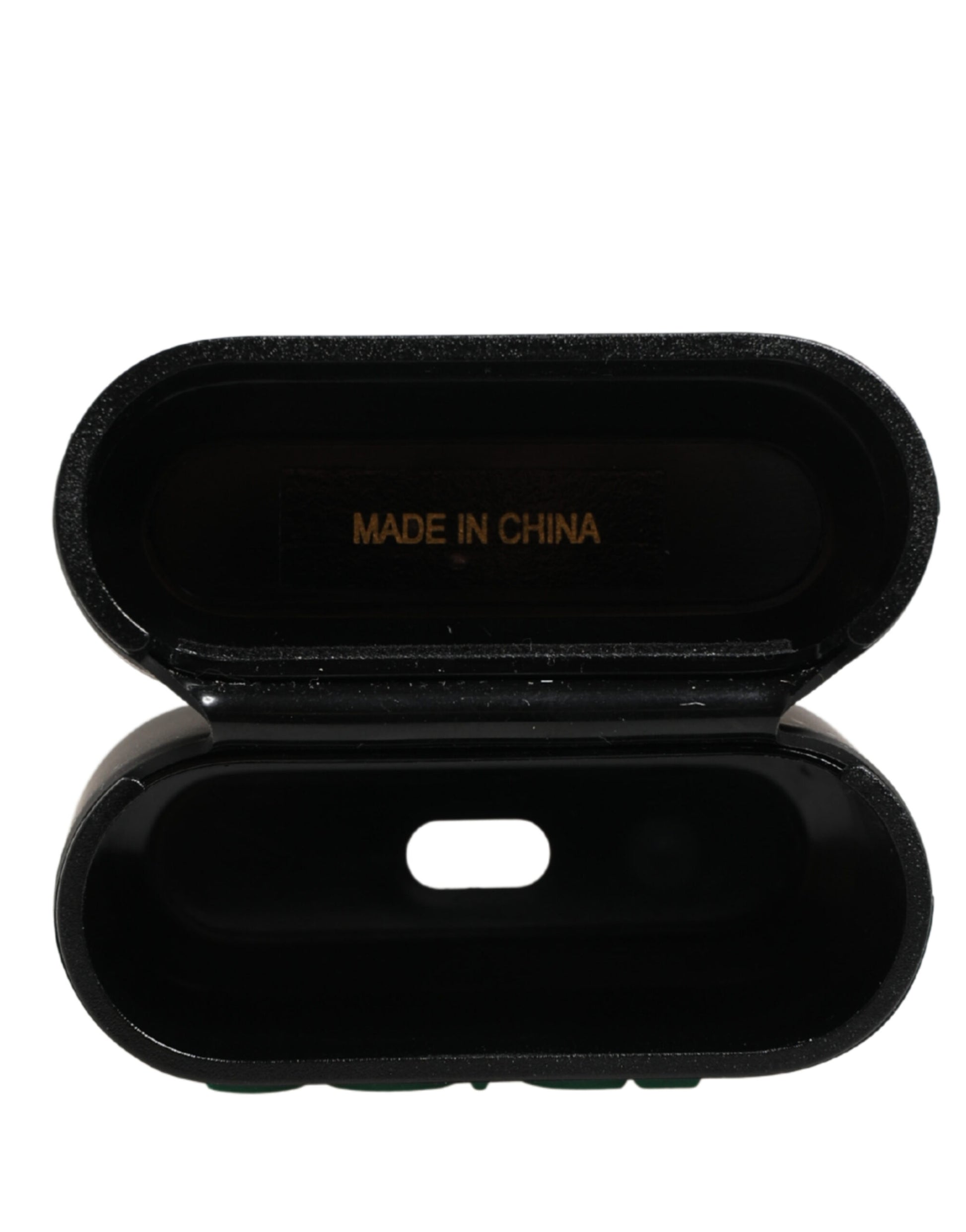Dolce & Gabbana Black Airpod Holders for Women side view