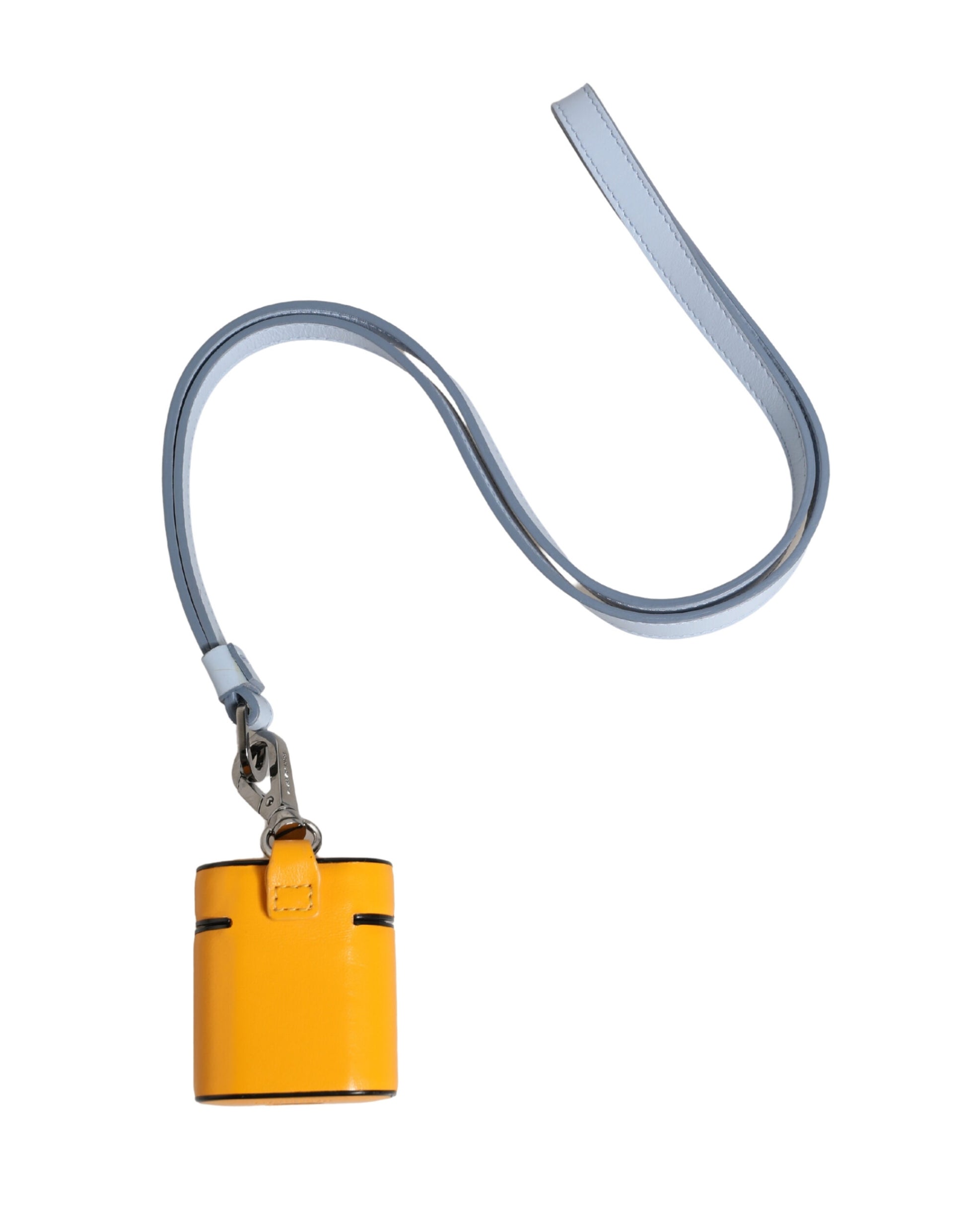 Dolce & Gabbana Yellow Airpod Holders for Women side view
