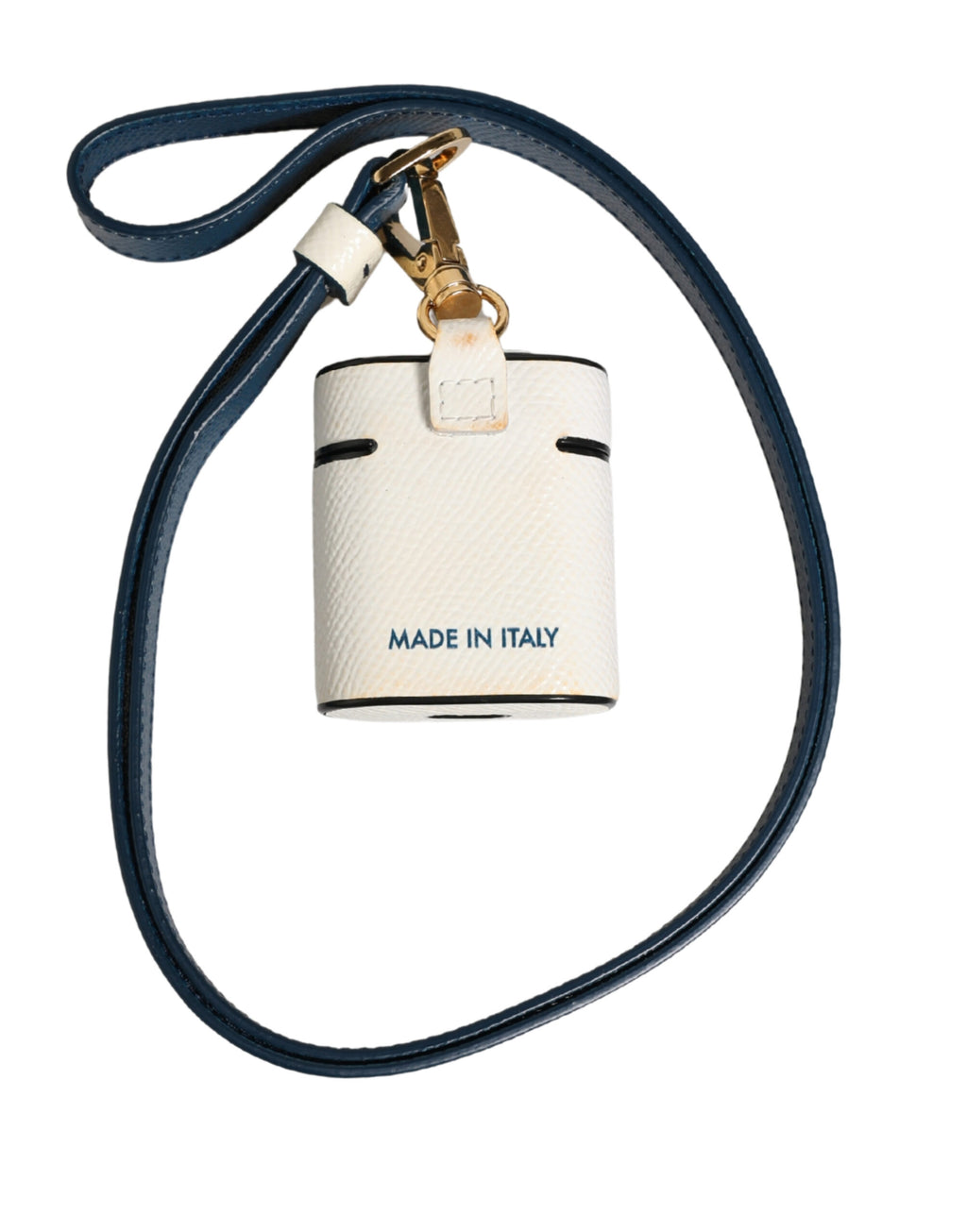 Dolce & Gabbana White Airpod Holders for Women side view