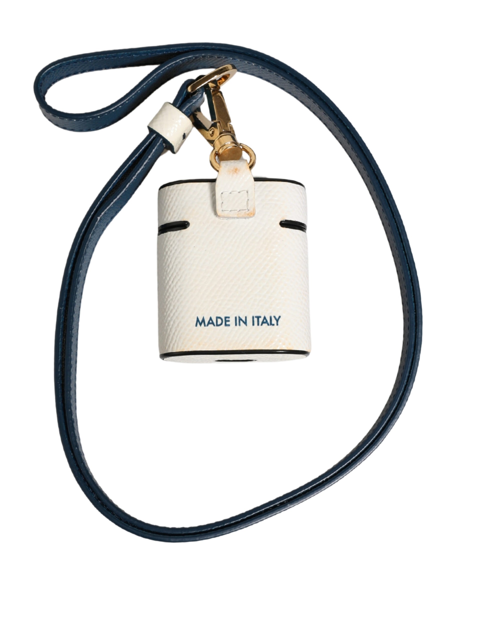 Dolce & Gabbana White Airpod Holders for Women side view