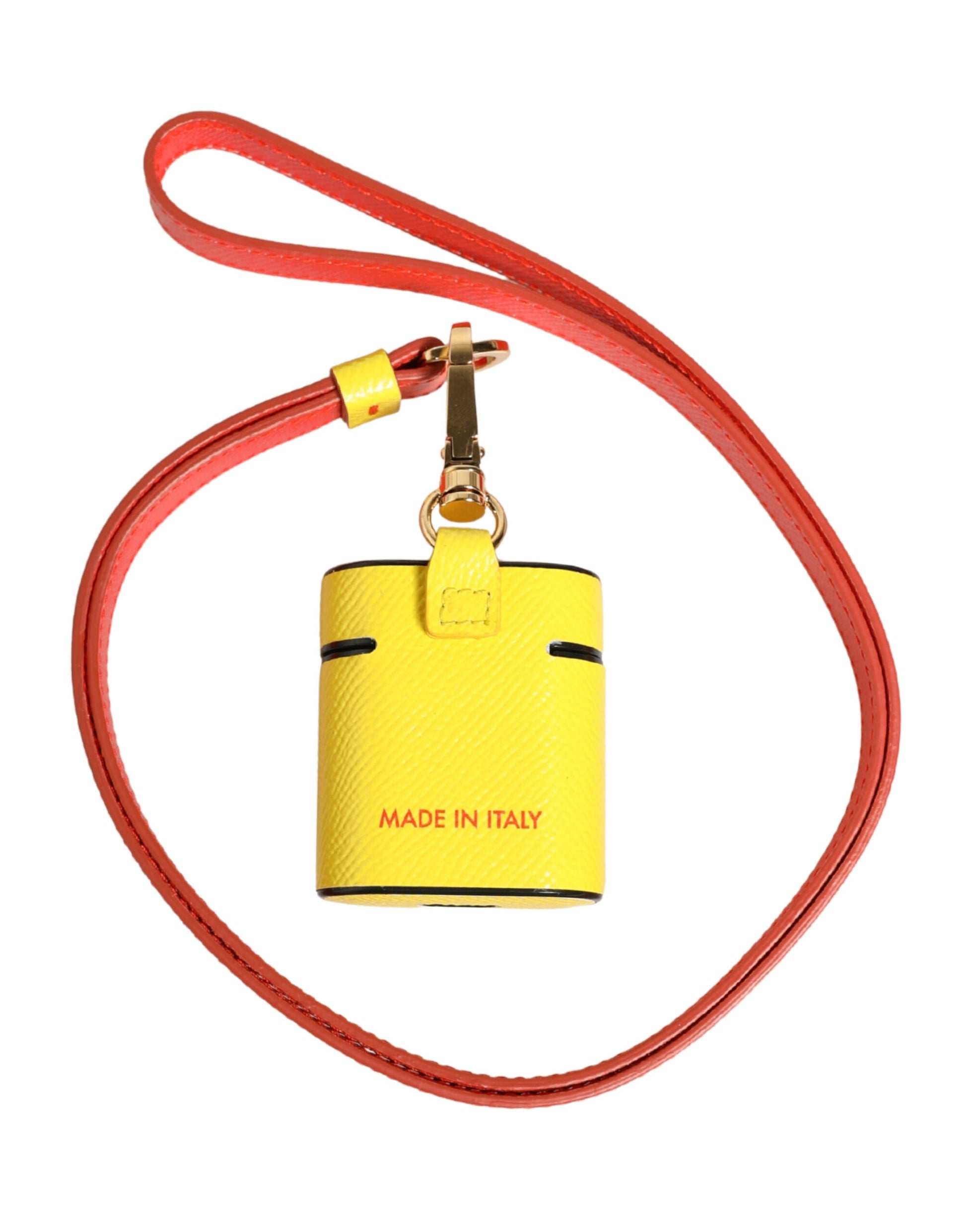 Dolce & Gabbana Yellow Airpod Holders for Women detail view
