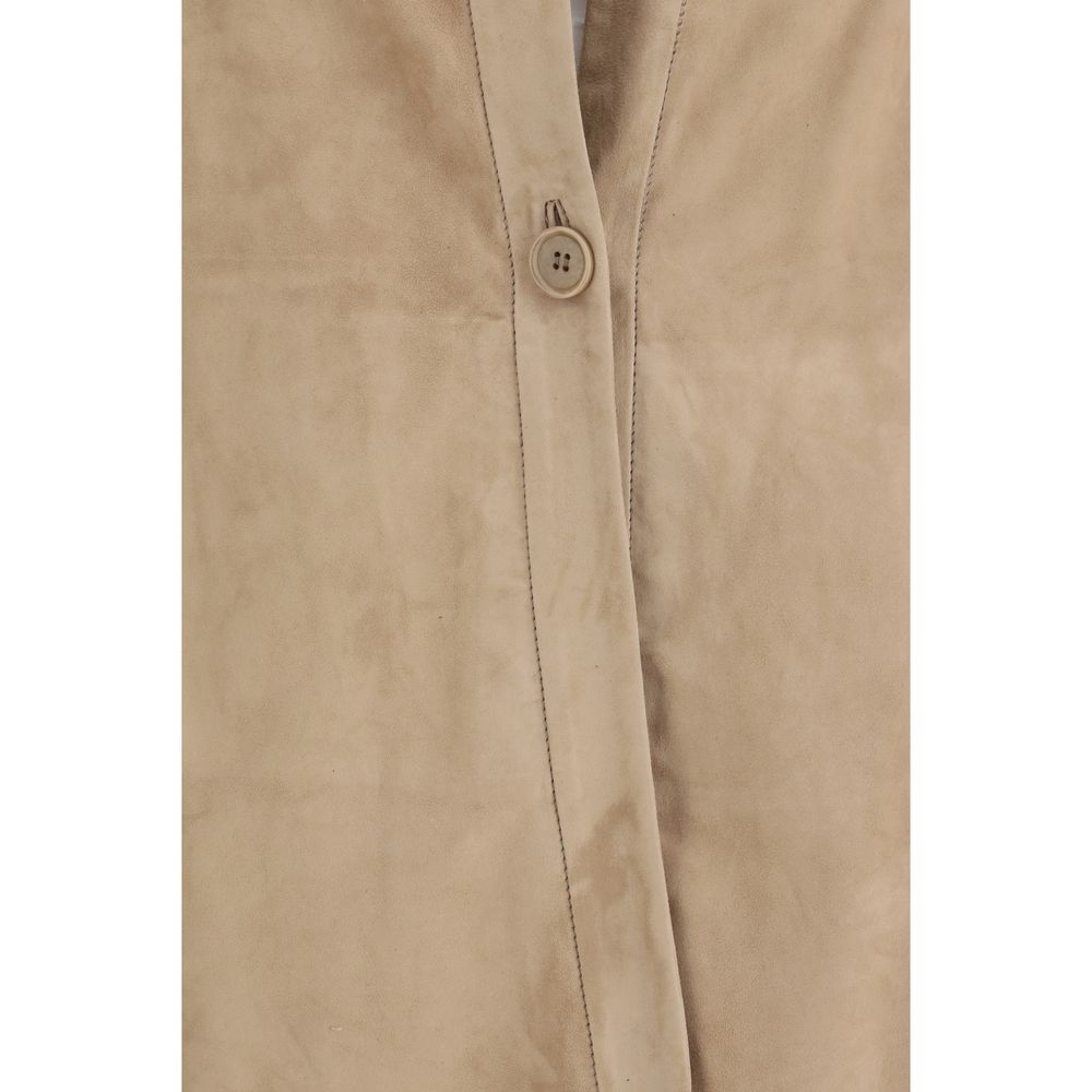 Salvatore Santoro Beige Shirt for Women detail view