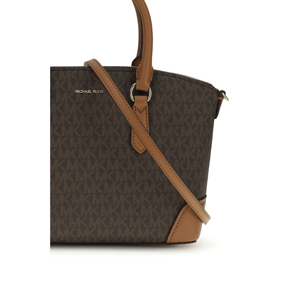 Sac à main en PVC marron Michael Kors