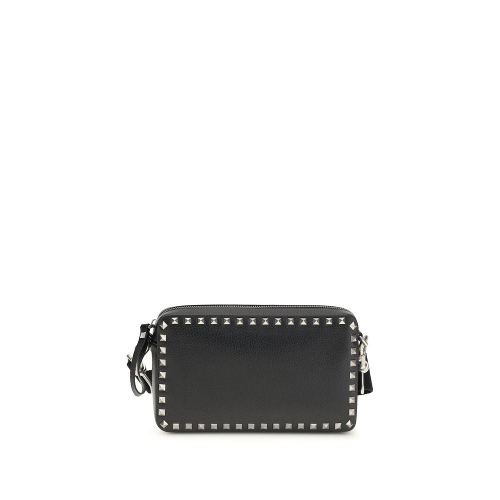 Valentino Garavani Black Shoulder Bag for Men