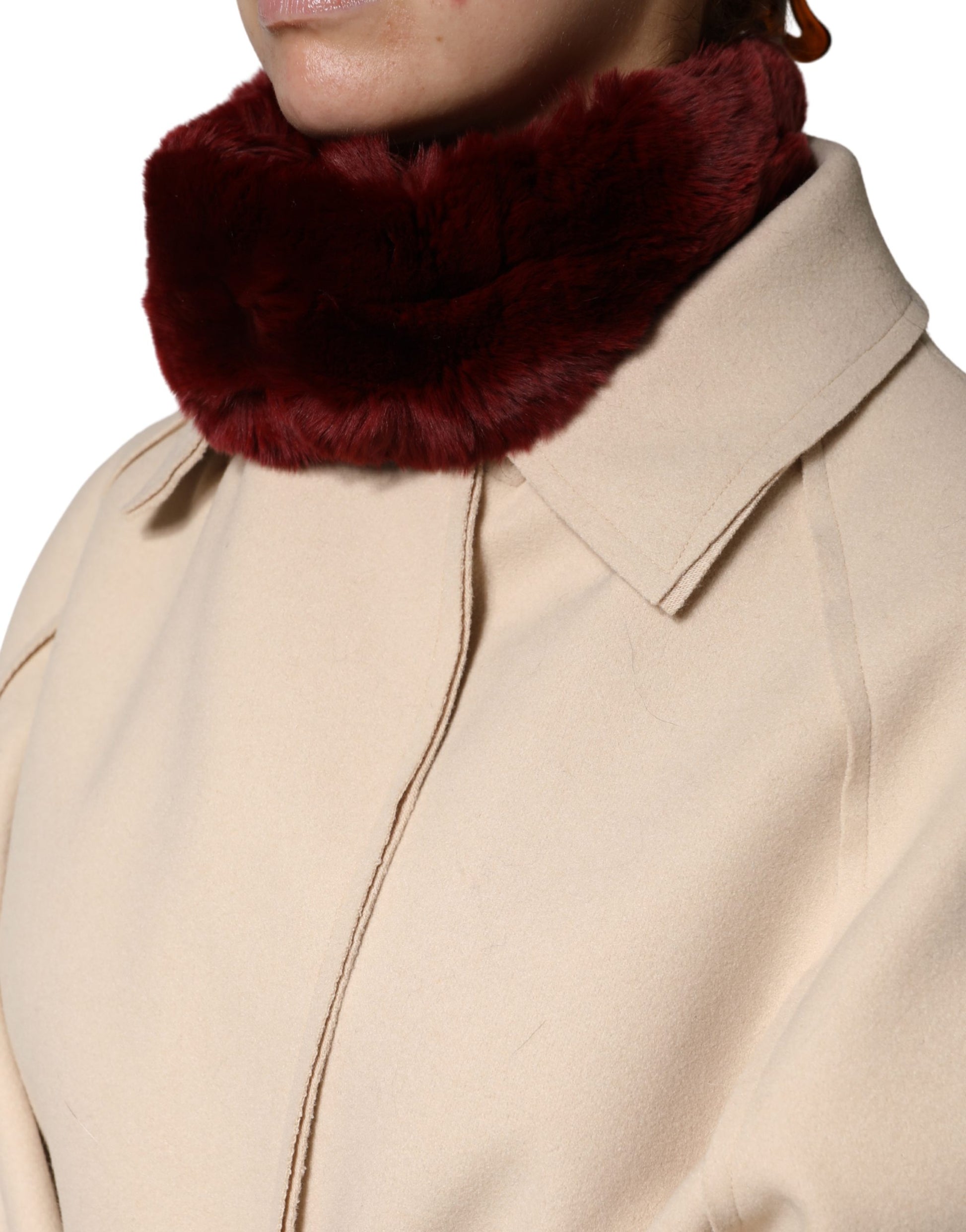 Dolce & Gabbana Red Scarf for Women detail view