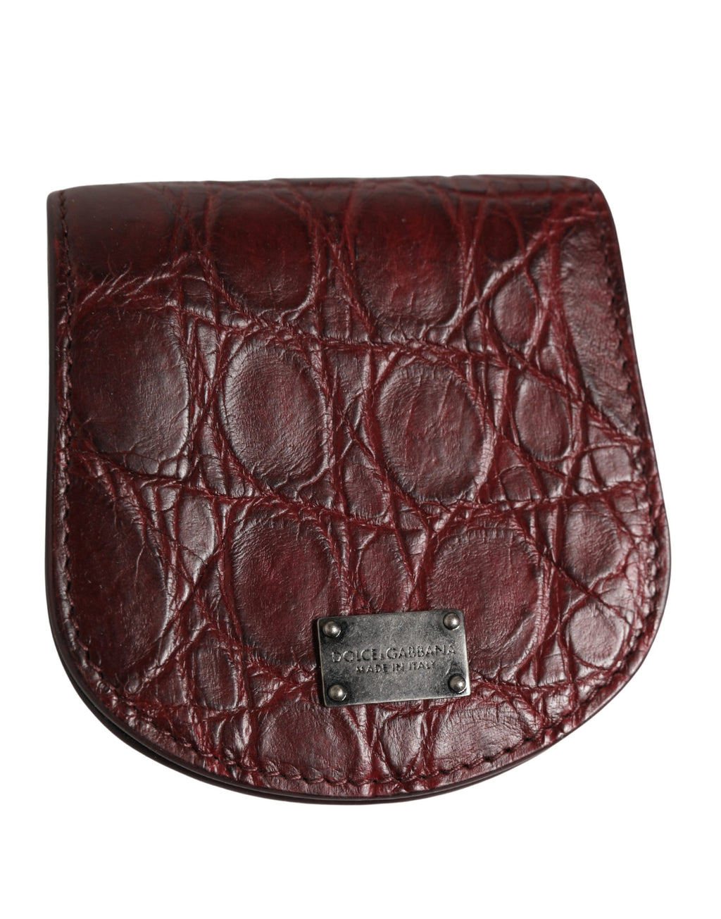 Dolce & Gabbana Red Leather Wallets for Men detail view