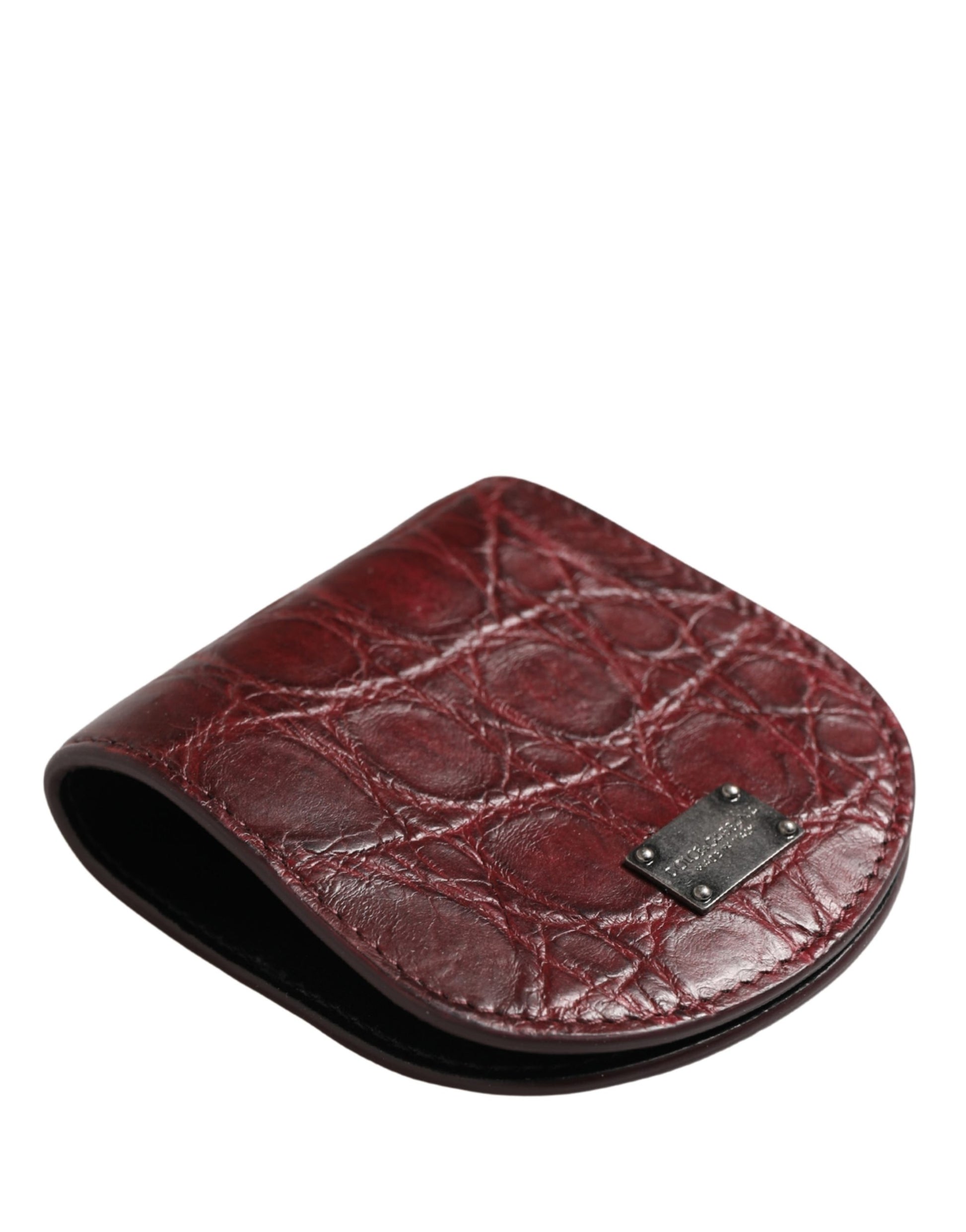 Dolce & Gabbana Red Leather Wallets for Men side view