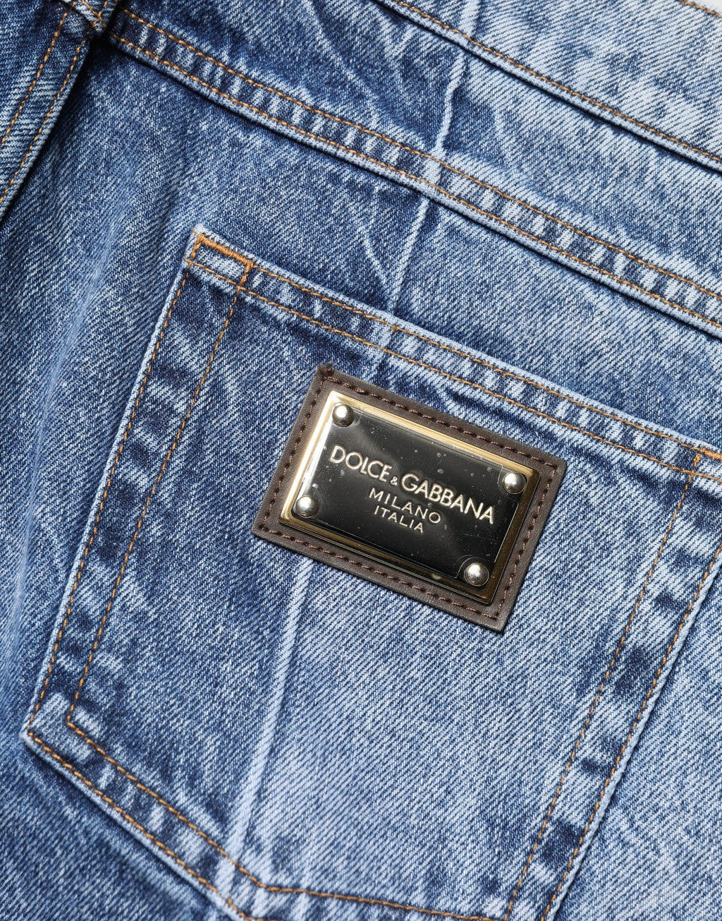 Dolce & Gabbana Blue Relaxed Fit Jeans for Men additional view