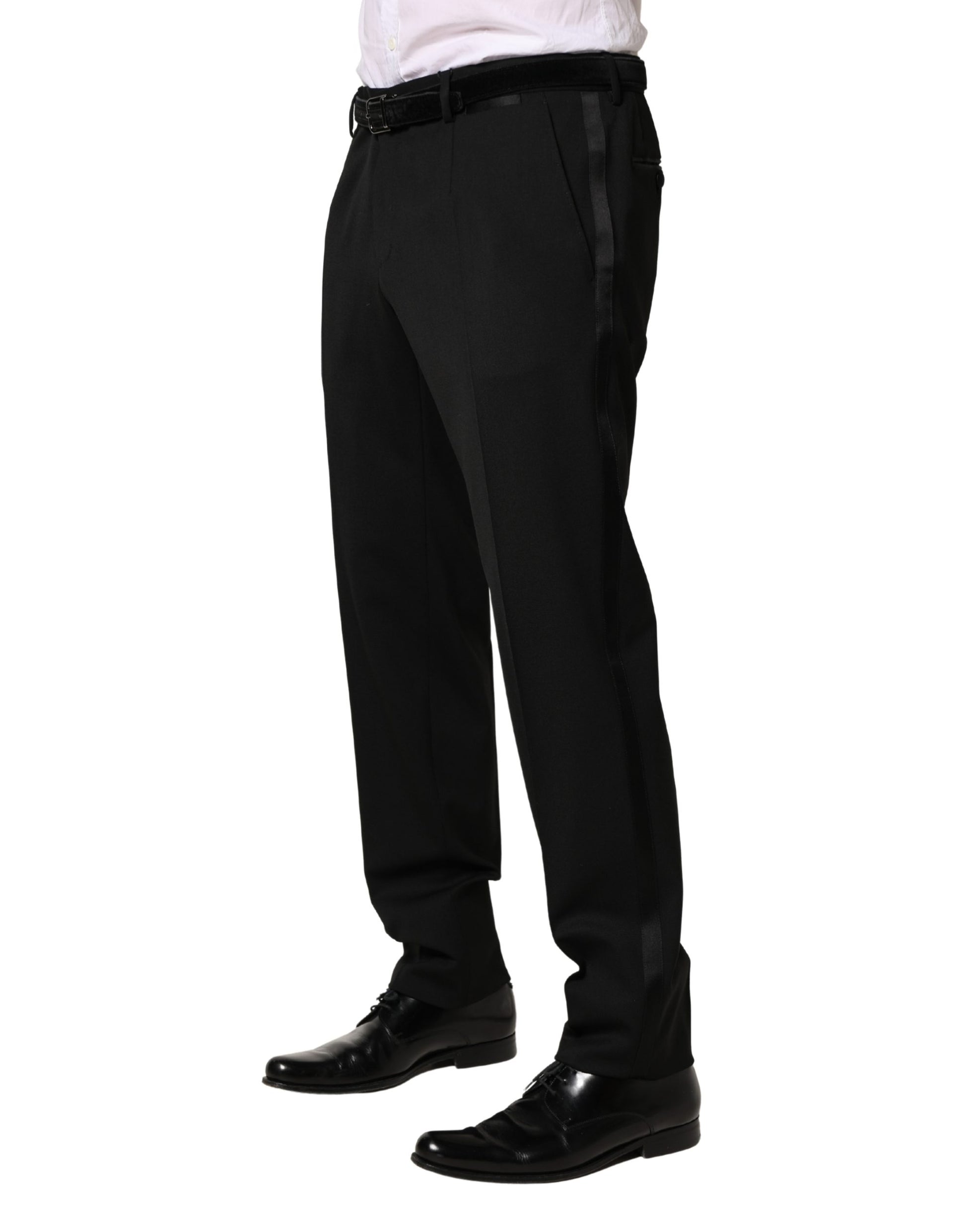 Dolce & Gabbana Black Dress Pants for Men detail view