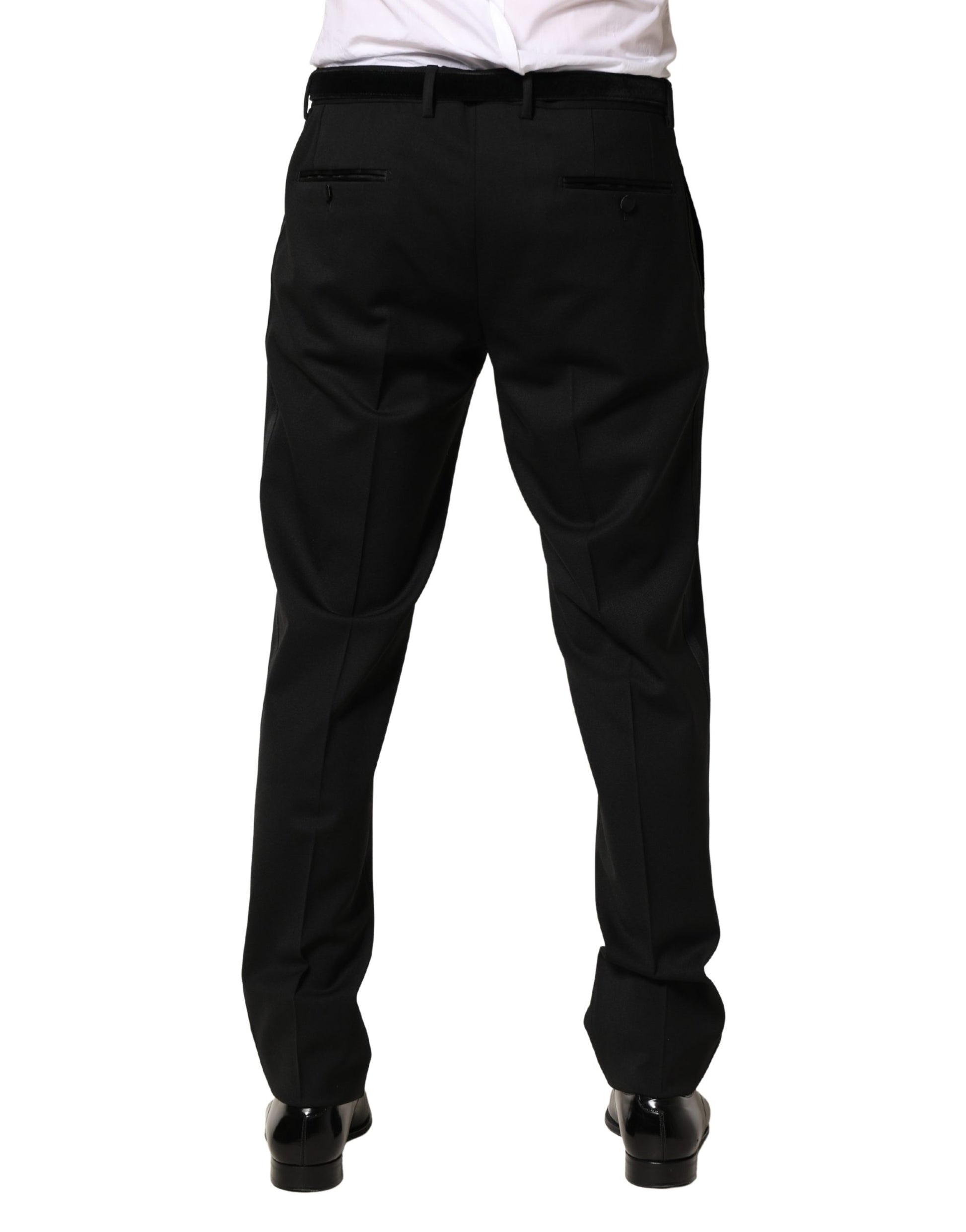 Dolce & Gabbana Black Dress Pants for Men side view