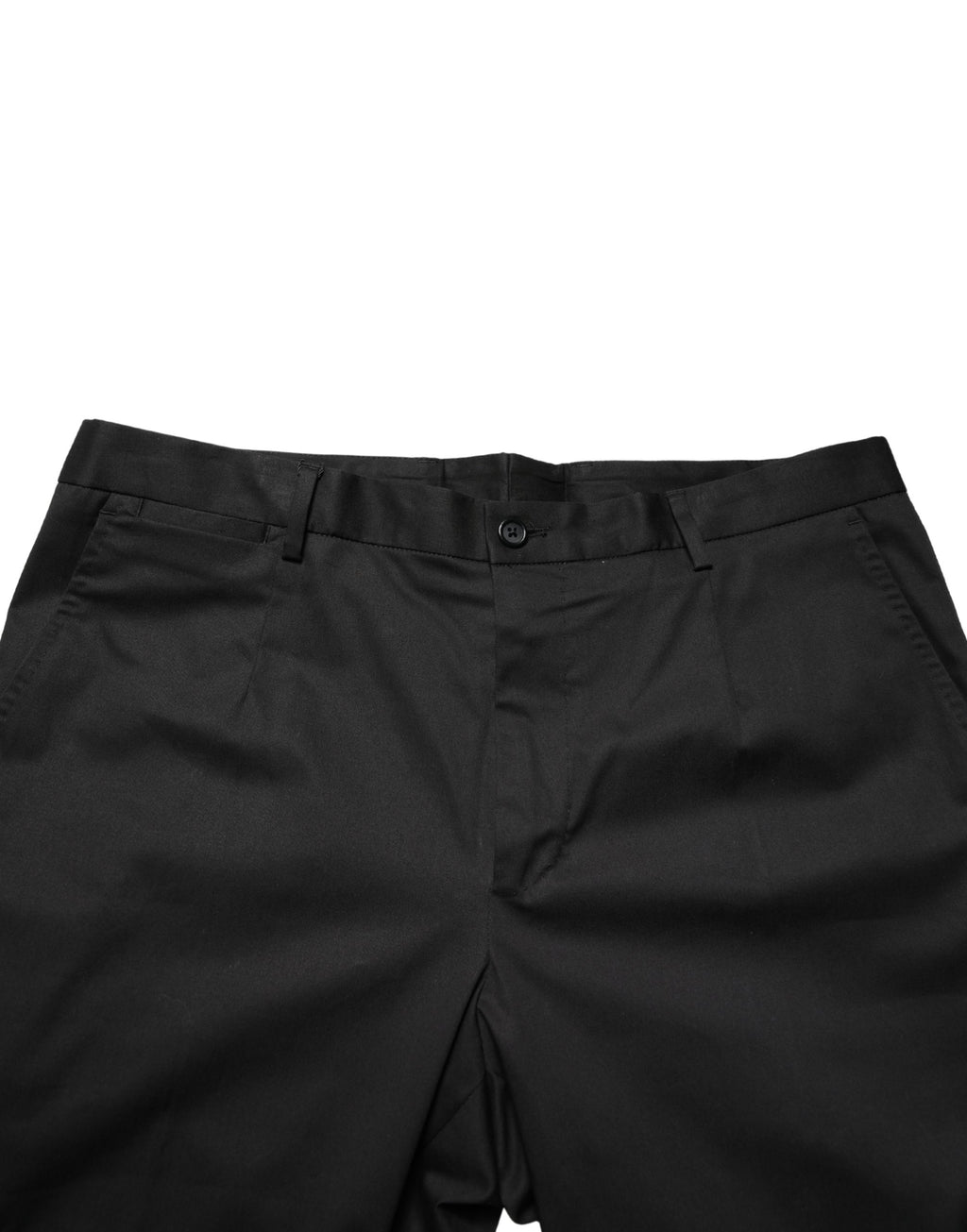 Pantalon de Costume Slim Homme Dolce & Gabbana en Coton Noir