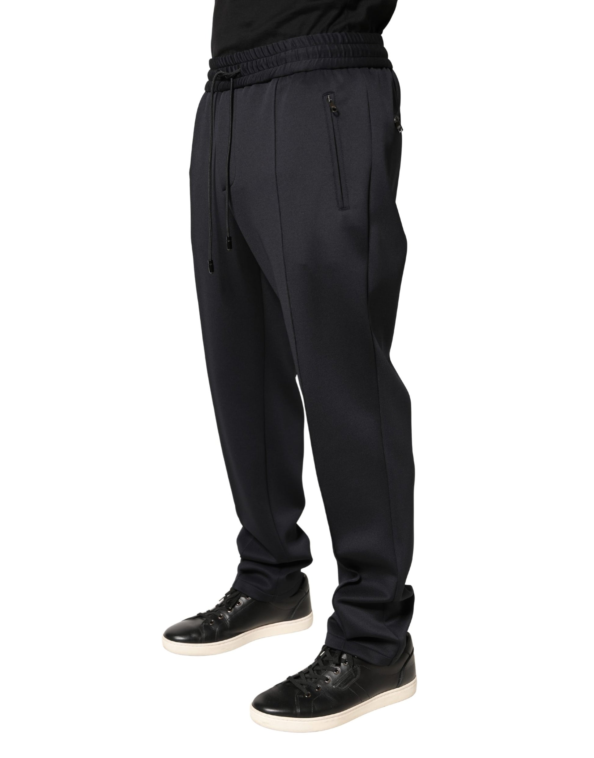 Dolce & Gabbana Black Athletic Pants for Men detail view