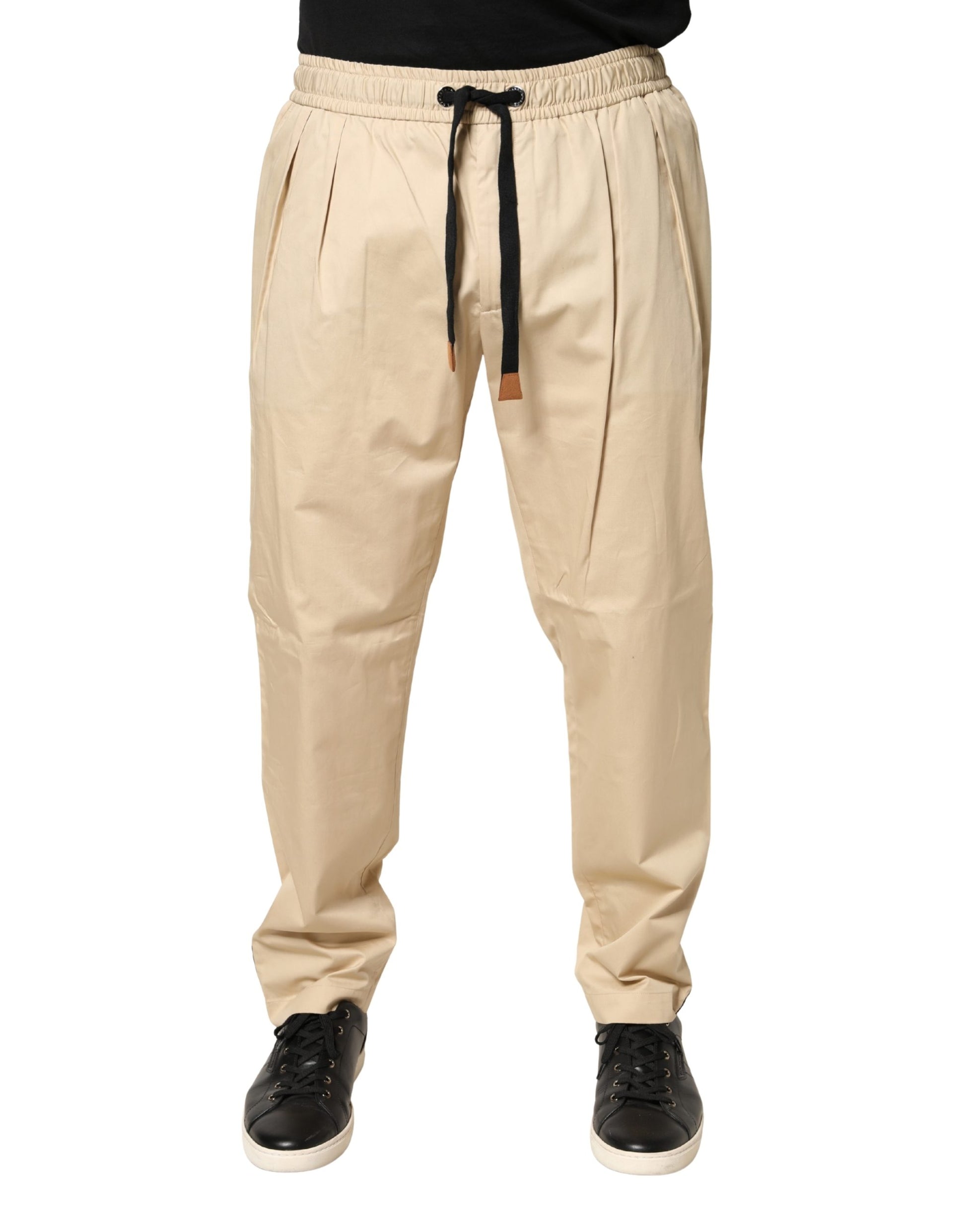 Dolce & Gabbana Beige Athletic Pants for Men