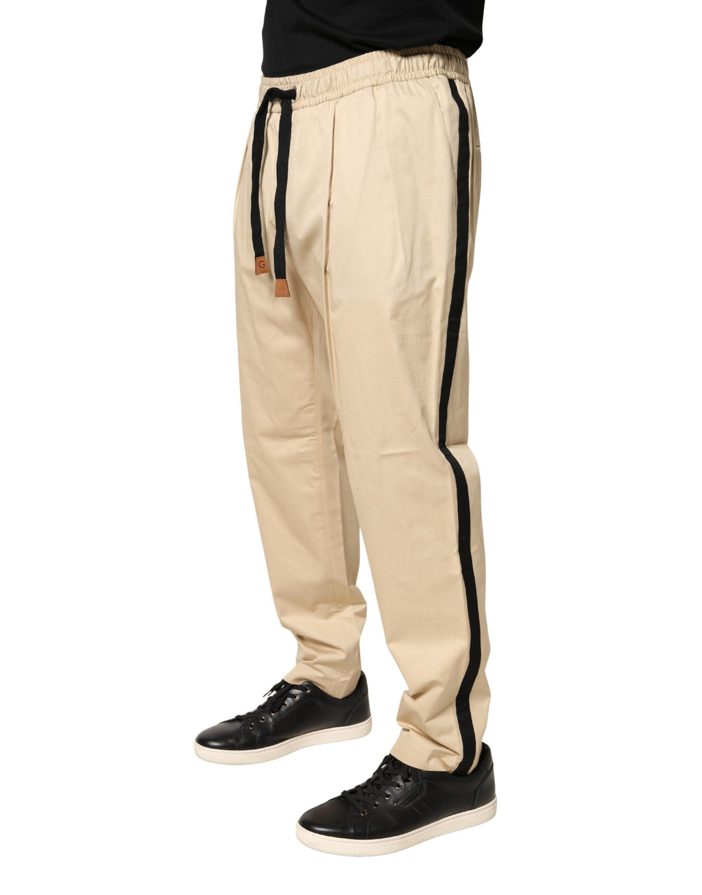 Dolce & Gabbana Beige Athletic Pants for Men detail view