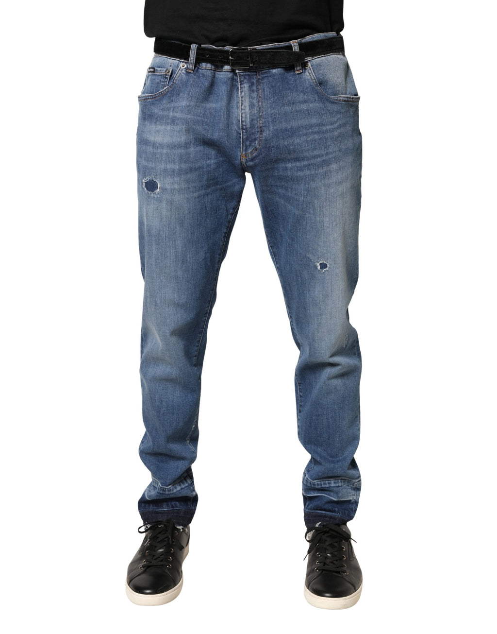 Dolce & Gabbana Blue Relaxed Fit Jeans for Men