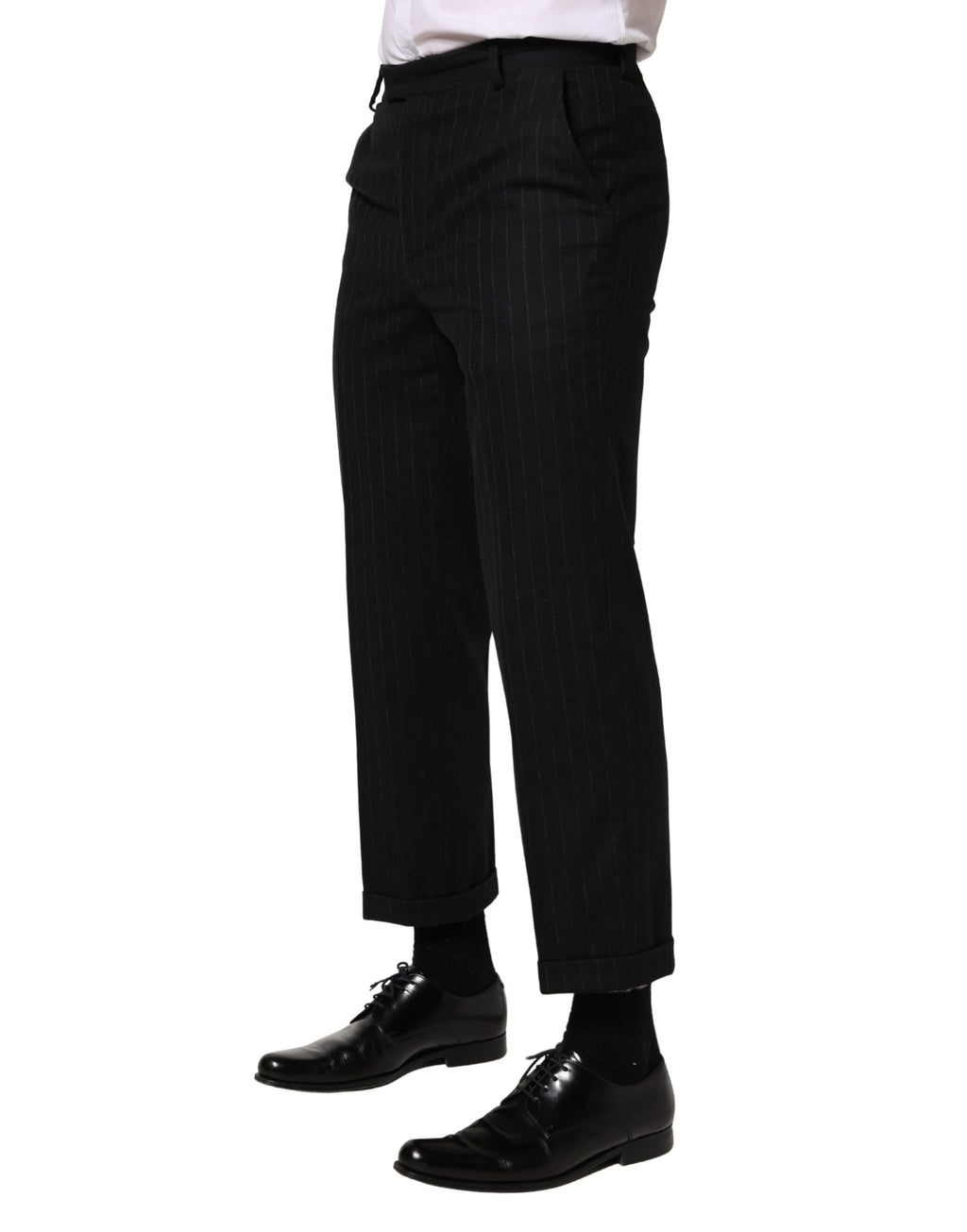 Dolce & Gabbana Black Dress Pants for Men detail view