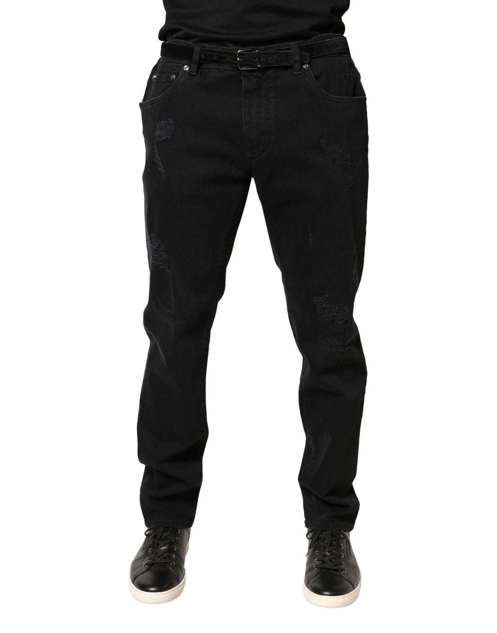 Dolce & Gabbana Blue Skinny Jeans for Men alternate view