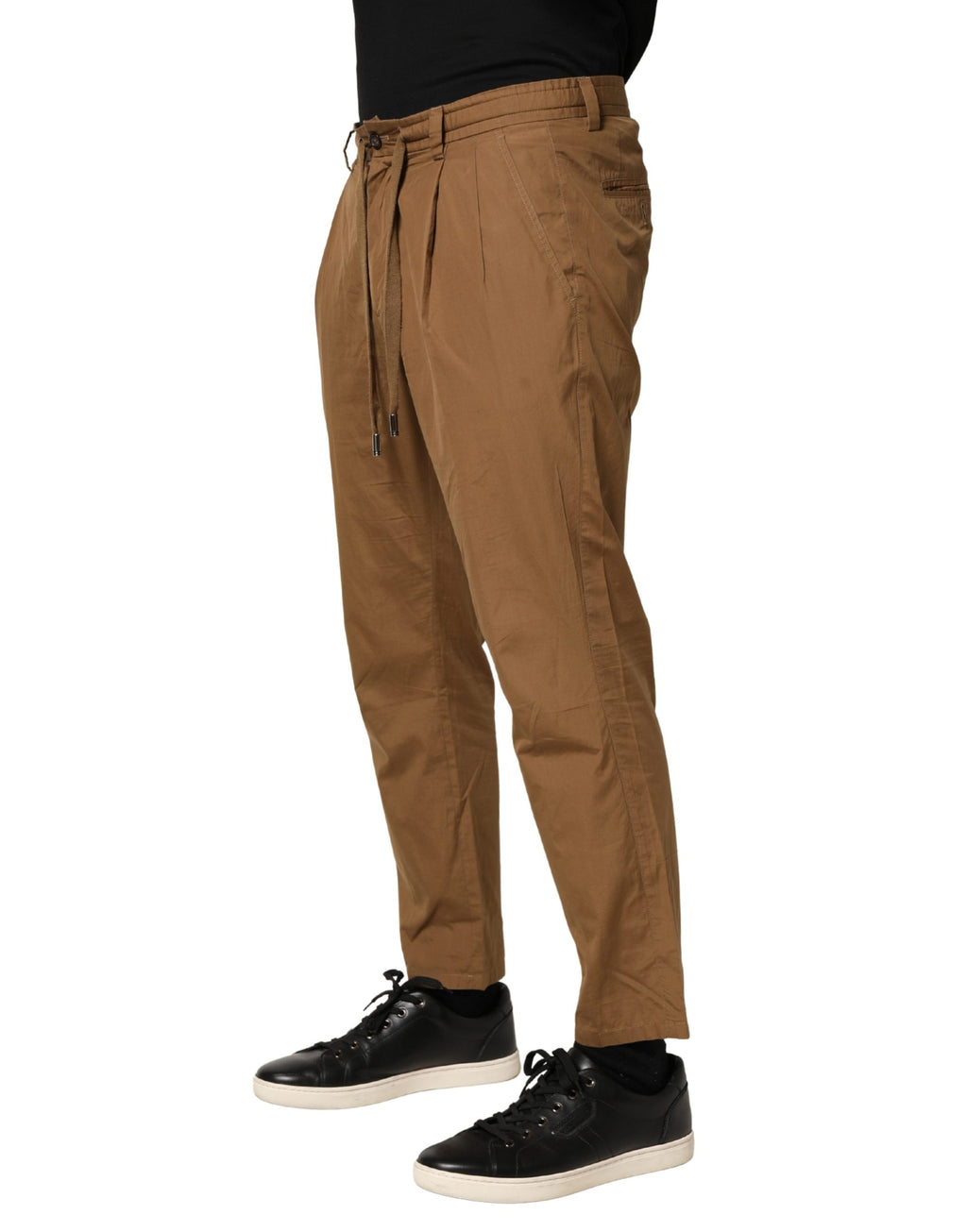 Dolce & Gabbana Brown Chino Pants for Men detail view