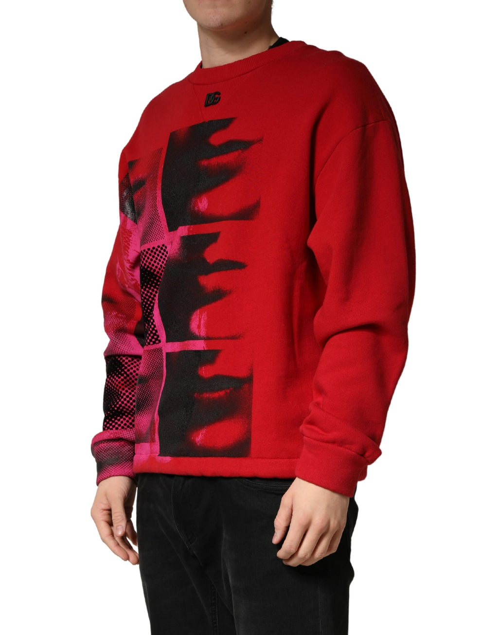 Dolce & Gabbana Red Sweatshirt for Men detail view