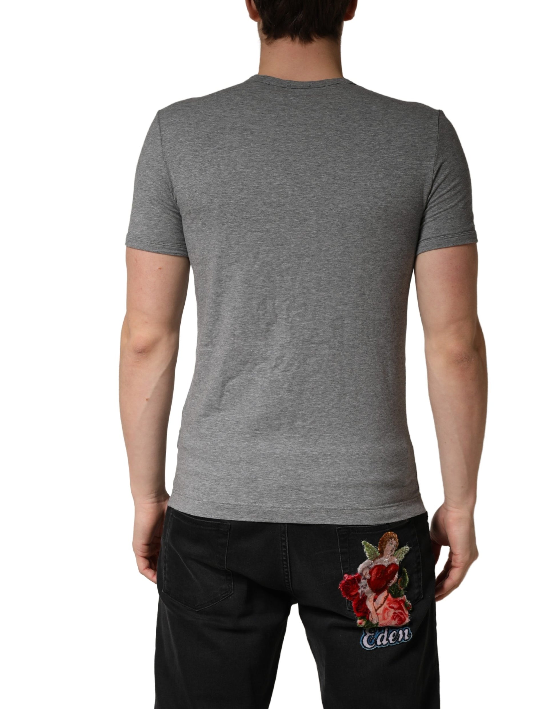 Dolce & Gabbana Grey Shortsleeve for Men side view