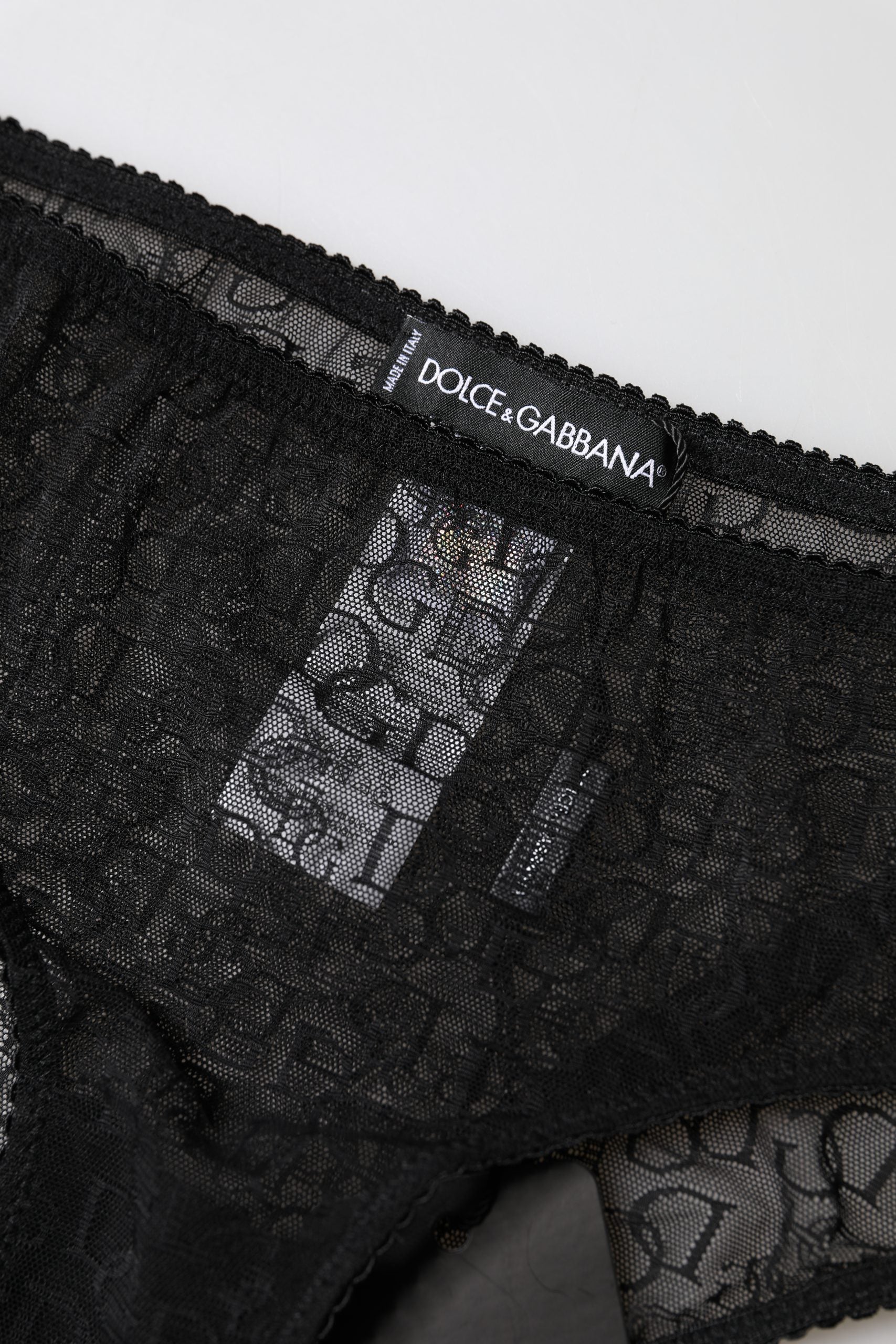 Dolce & Gabbana Black Panties for Women side view