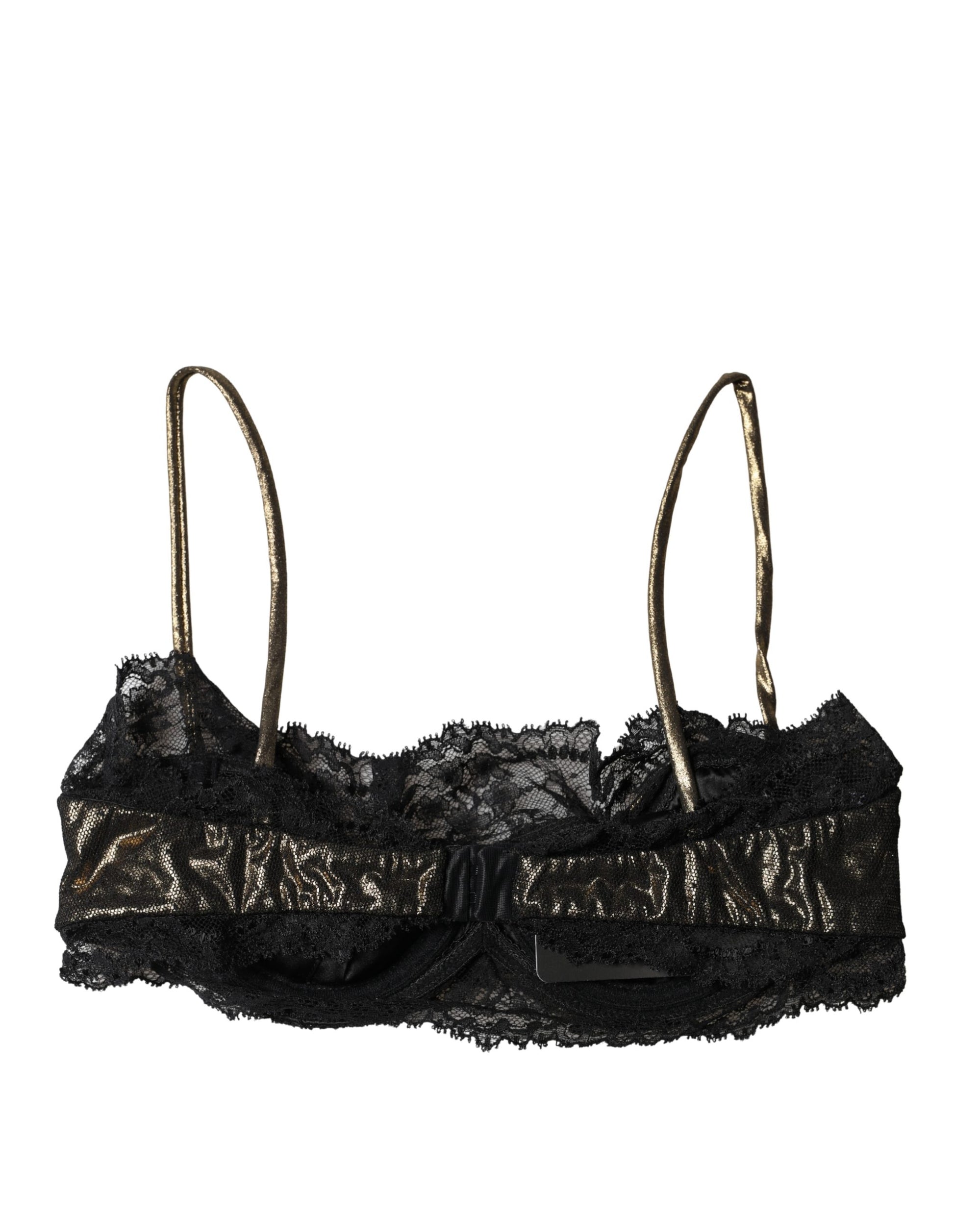 Dolce & Gabbana Black Bras for Women side view