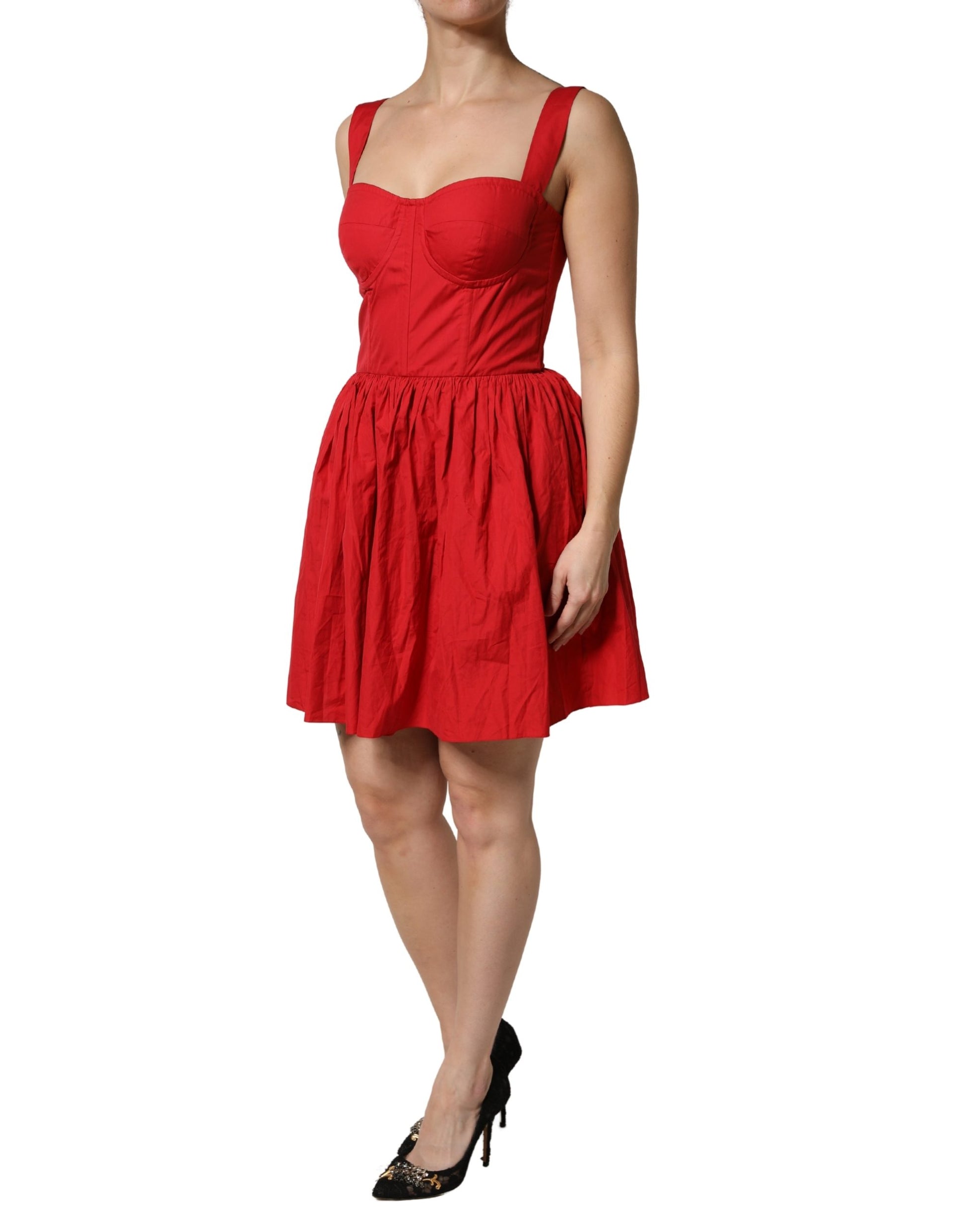 Dolce & Gabbana Red Casual Dress for Women detail view