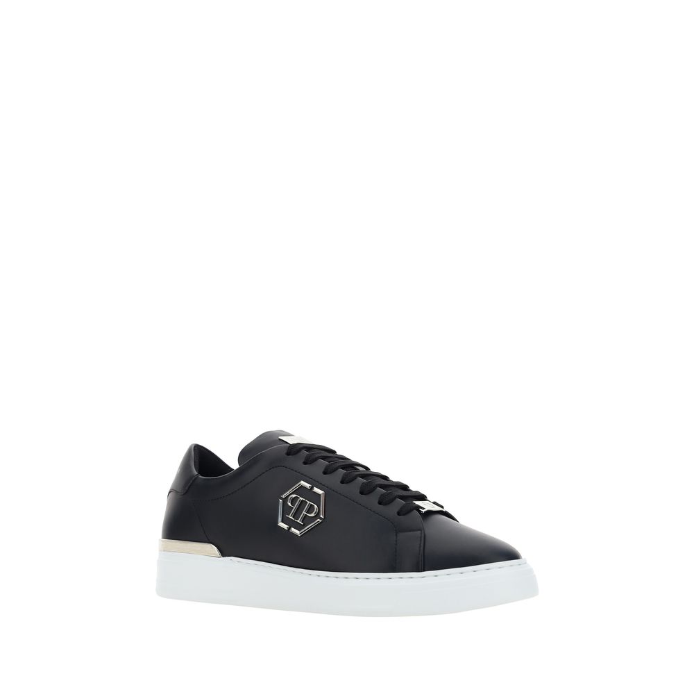 Philipp Plein Black Low Top Sneakers for Men alternate view