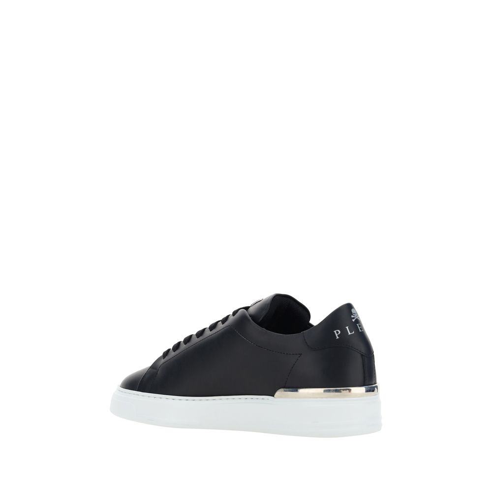 Philipp Plein Black Low Top Sneakers for Men detail view