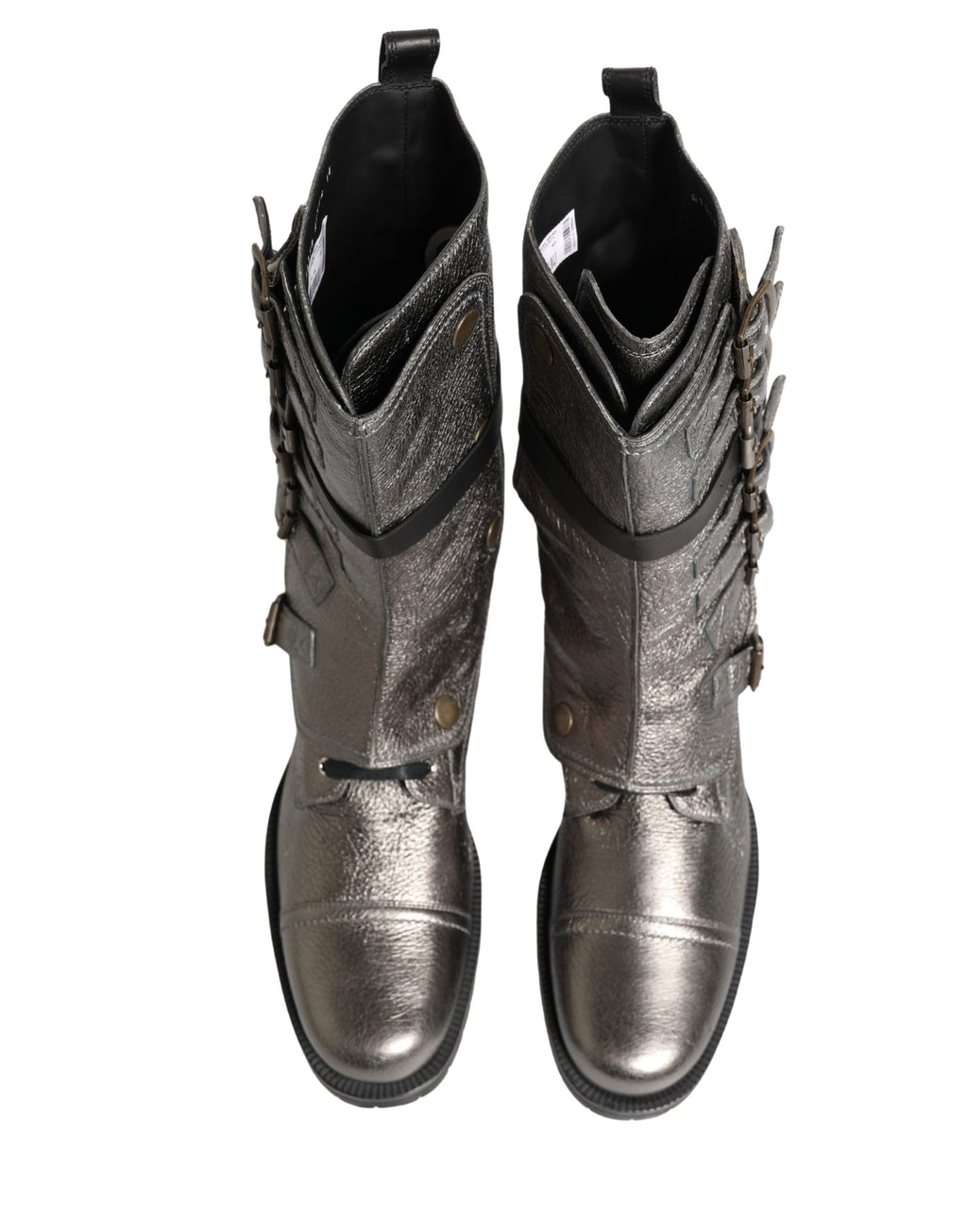 Dolce & Gabbana Silver Ankle for Men side view