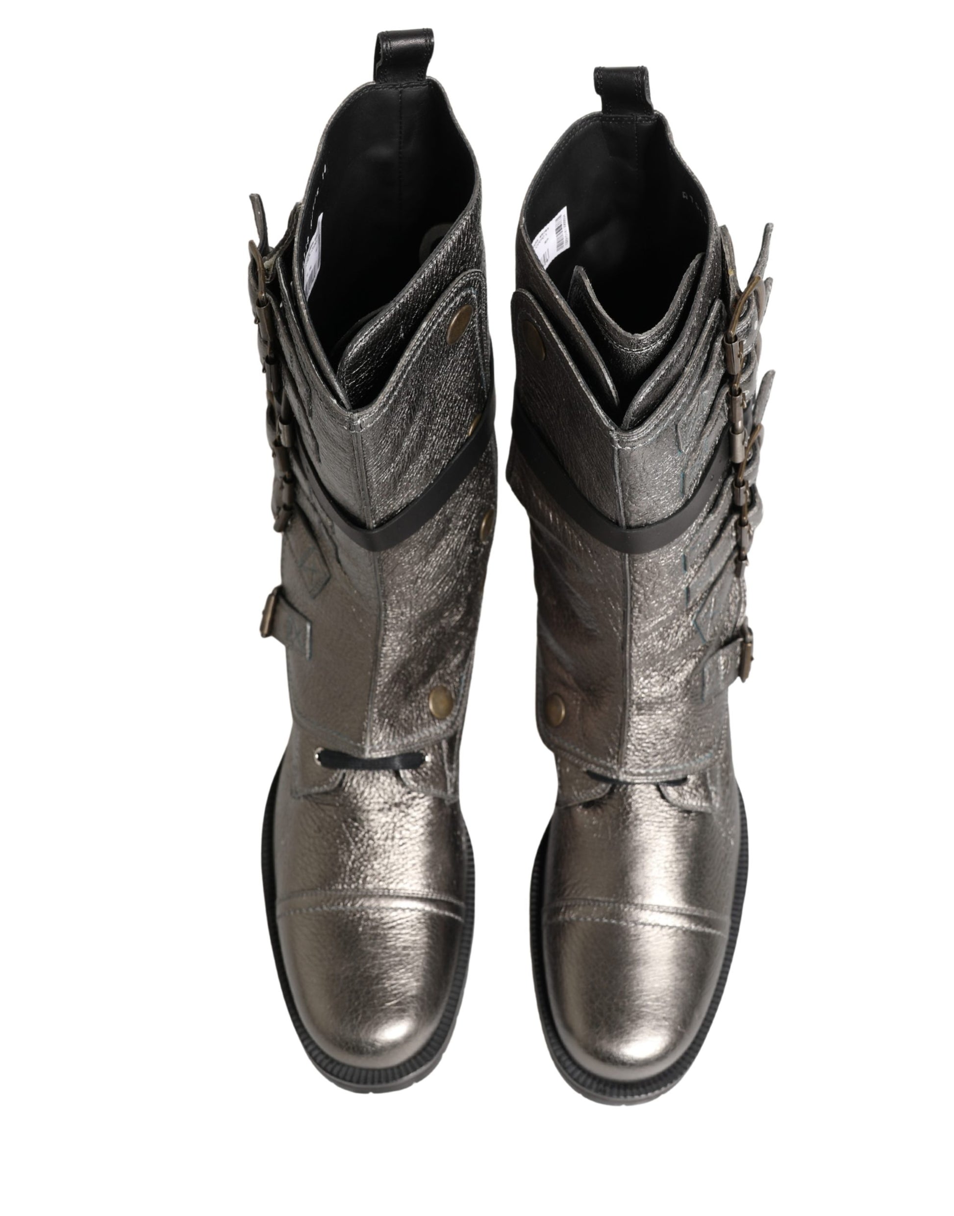Dolce & Gabbana Silver Ankle for Men side view