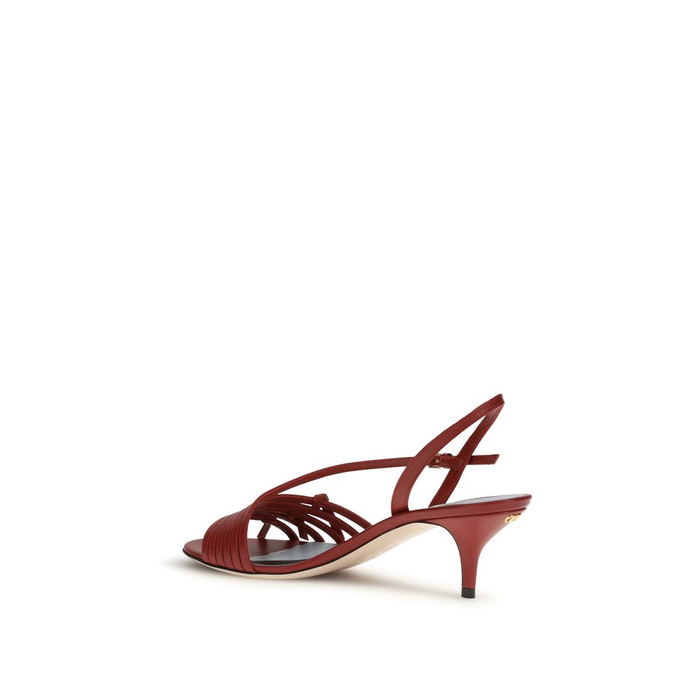 Valentino Garavani Multicolor Strap Ons for Women detail view