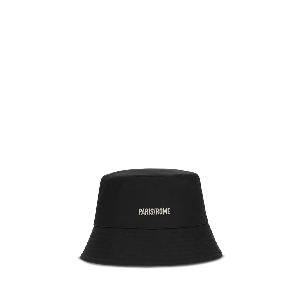 Valentino Garavani Black Bucket Hats for Men alternate view