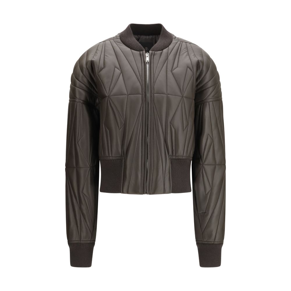Moncler x Rick Owens Brown Bomber for Women