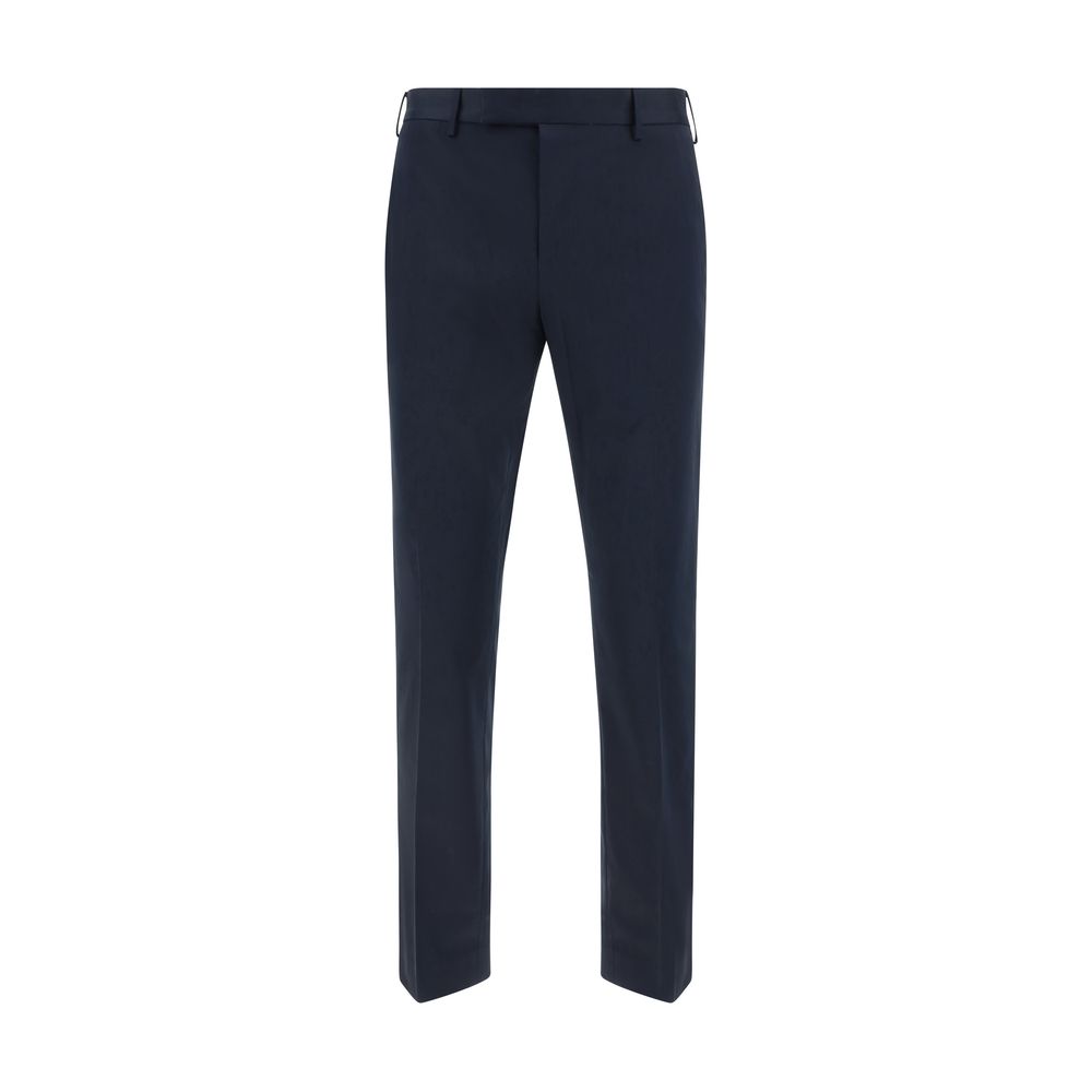 Pantalon décontracté PT Torino en coton bleu