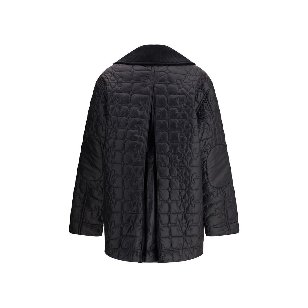 Ganni Grey Coat for Women alternate view